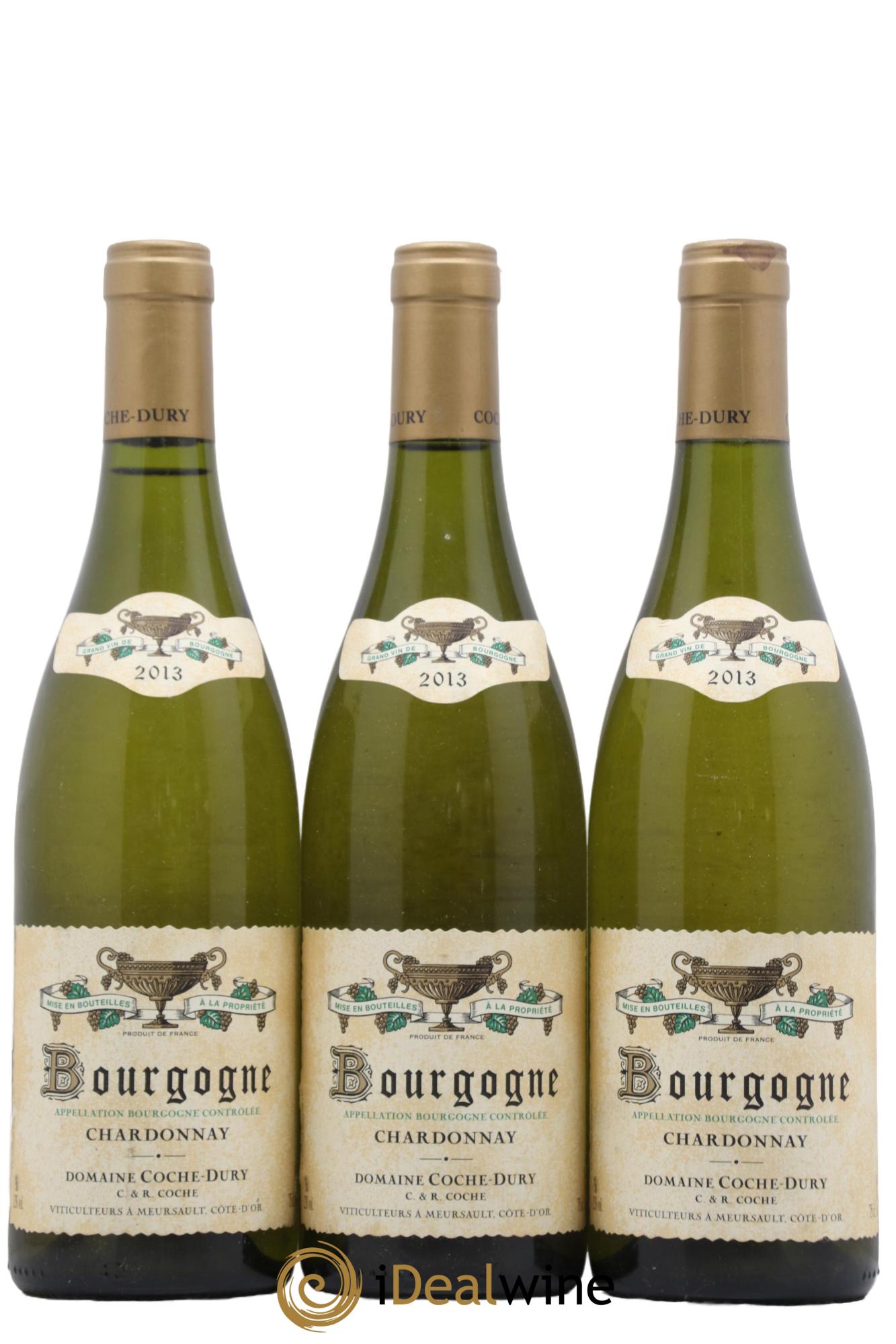 Bourgogne Coche Dury (Domaine) 2013 - Lot de 3 bouteilles - 0