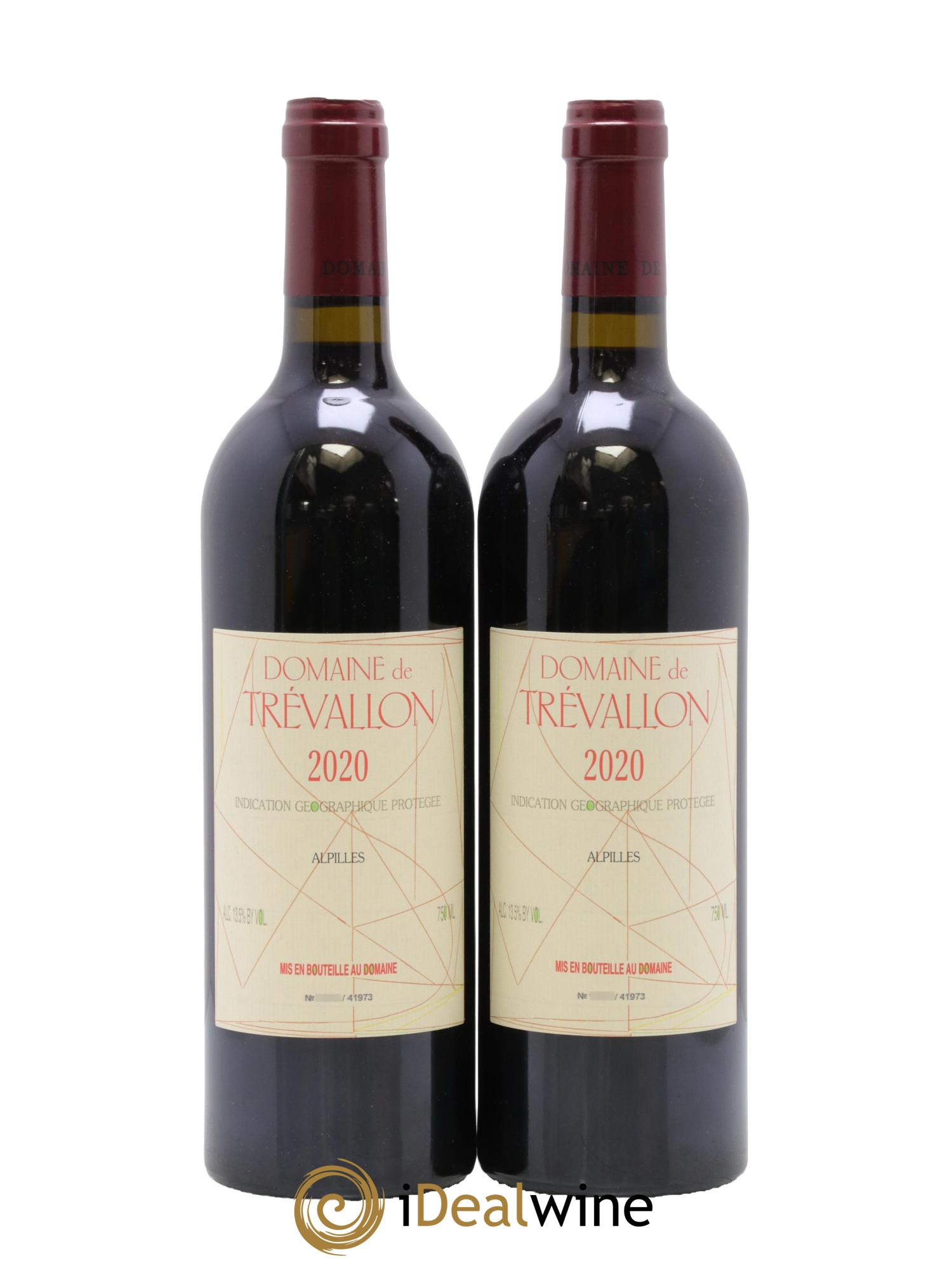 Alpilles Trévallon (Domaine de) Eloi Dürrbach 2020 - Posten von 2 Flaschen - 0