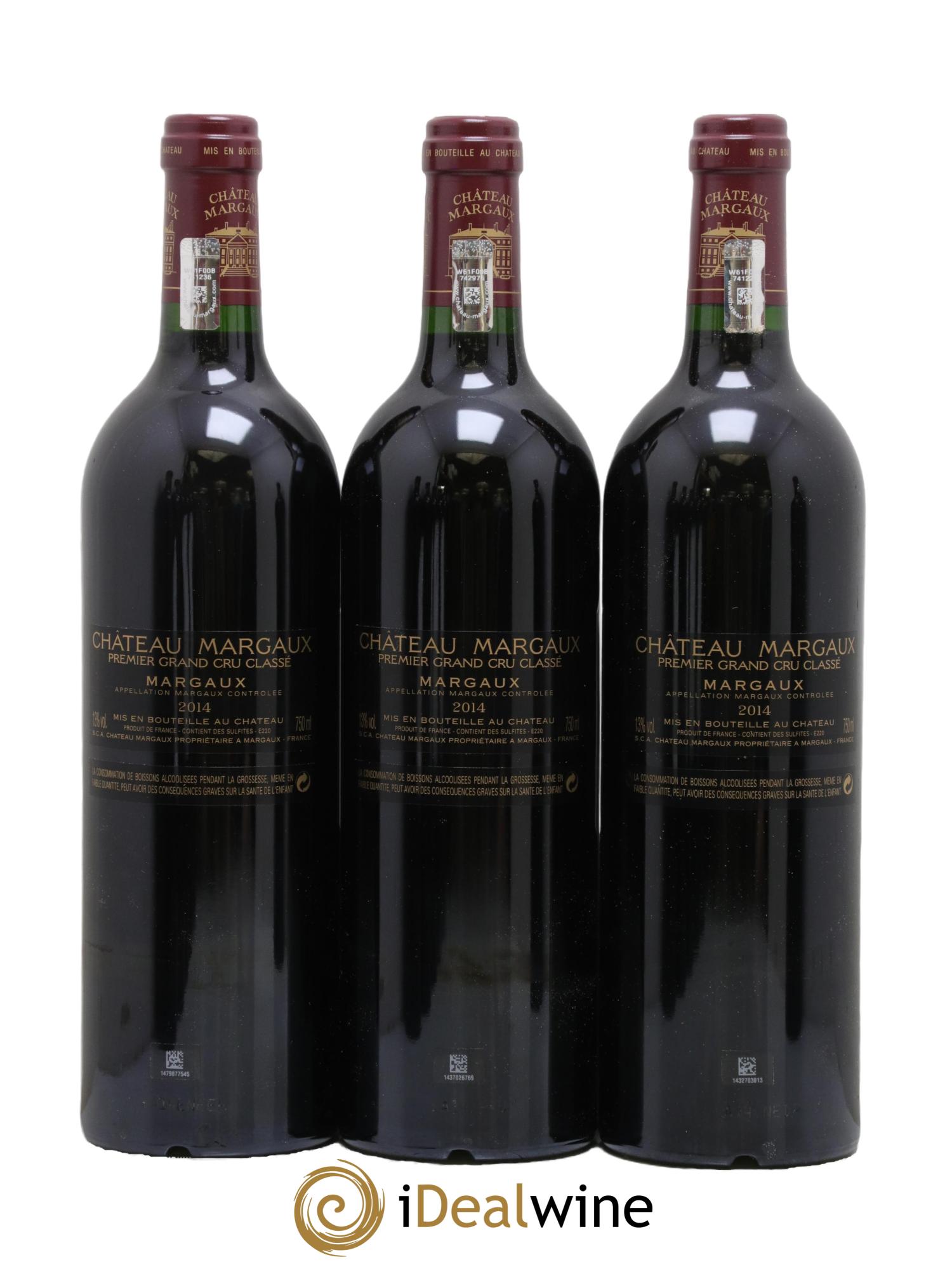 Château Margaux 1er Grand Cru Classé 2014 - Lot de 12 bouteilles - 4
