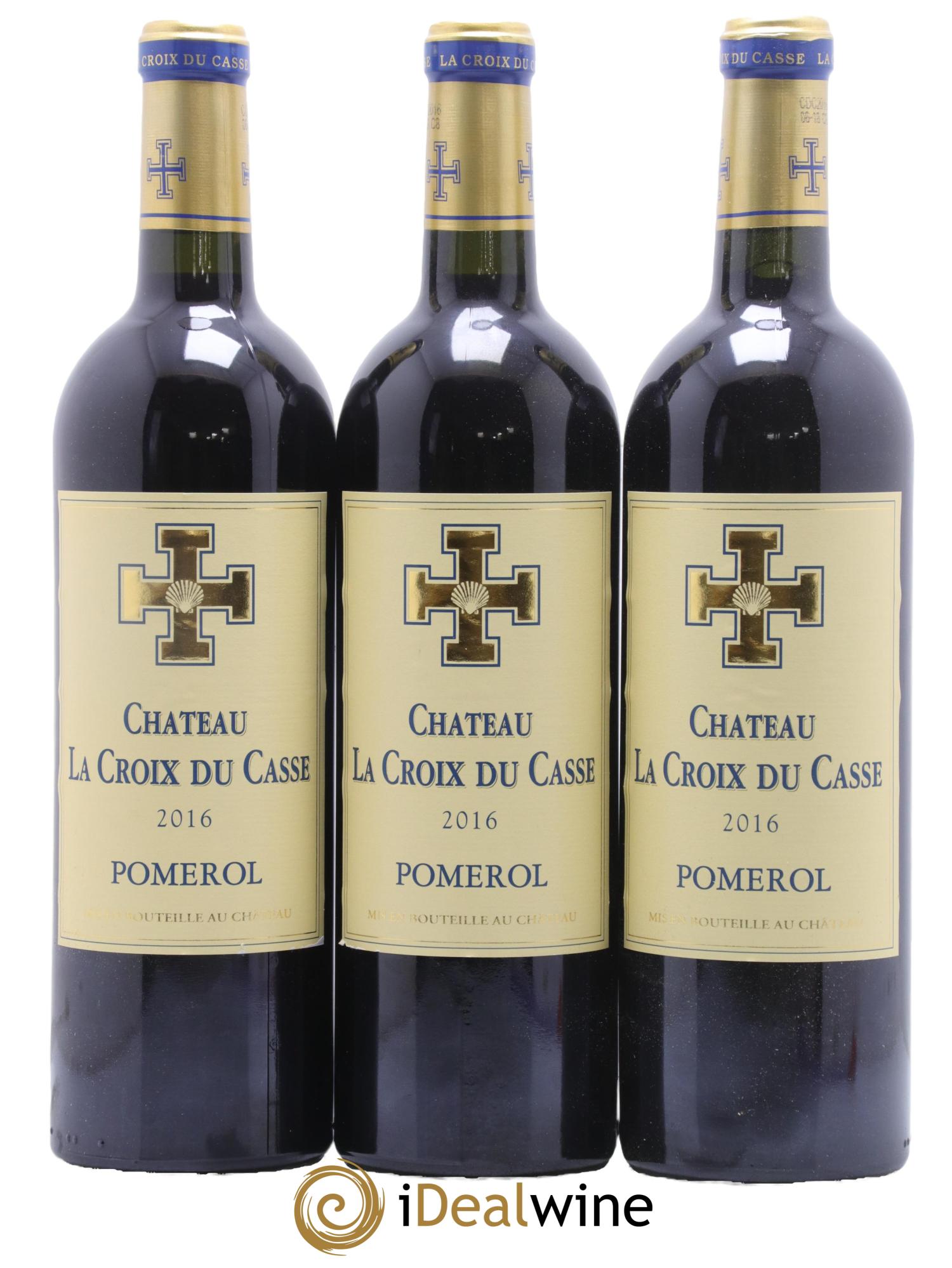 Château la Croix du Casse 2016 - Lot de 3 bouteilles - 0