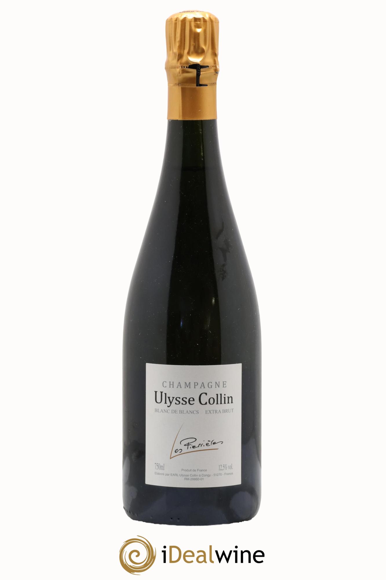 Les Pierrières Blancs de Blancs Extra-Brut Ulysse Collin - Posten von 1 Flasche - 0