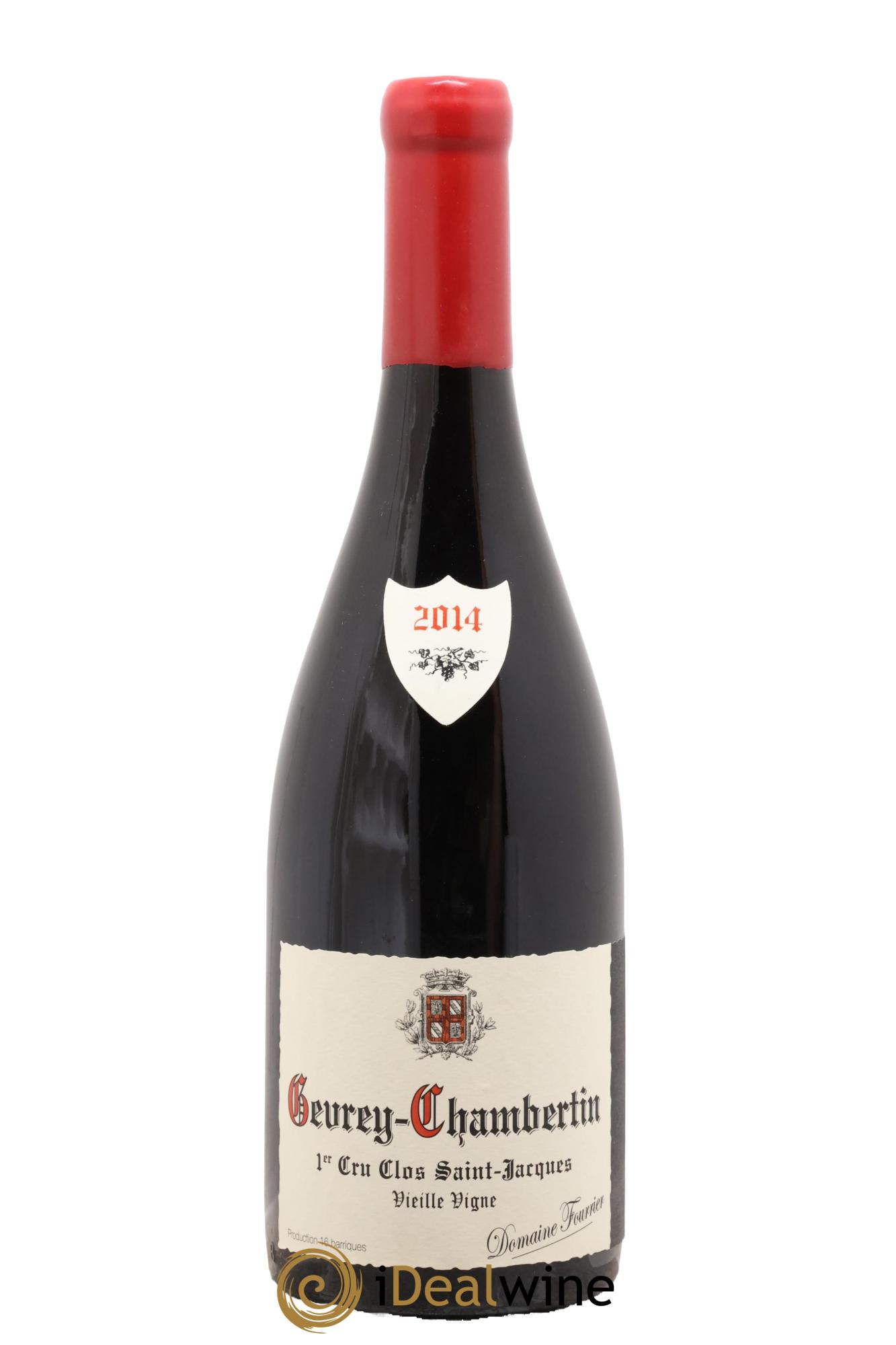 Gevrey-Chambertin 1er Cru Clos Saint-Jacques Vieille Vigne Fourrier (Domaine) 2014 - Lot de 1 bouteille - 0