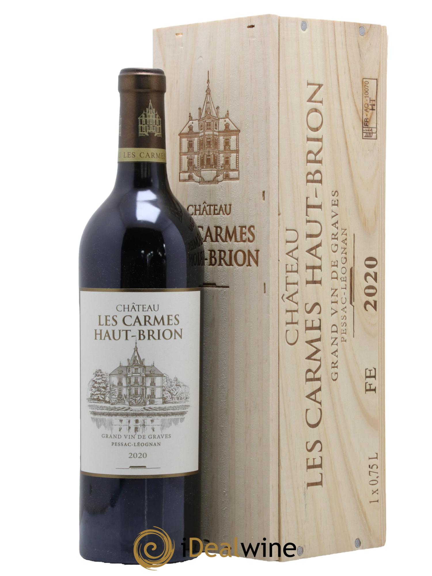 Château Les Carmes Haut-Brion 2020 - Lot de 1 bouteille - 0