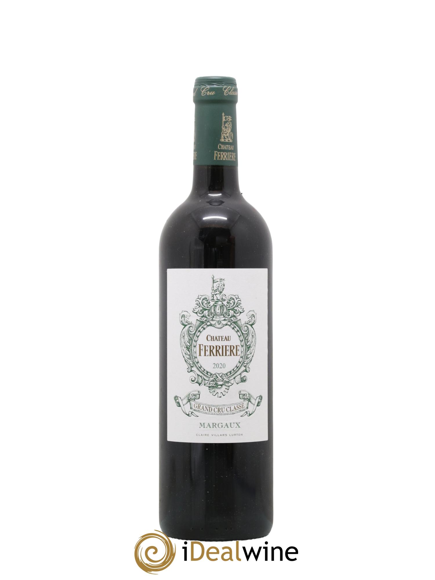 Château Ferrière 3ème Grand Cru Classé 2020 - Lot de 1 bouteille - 0