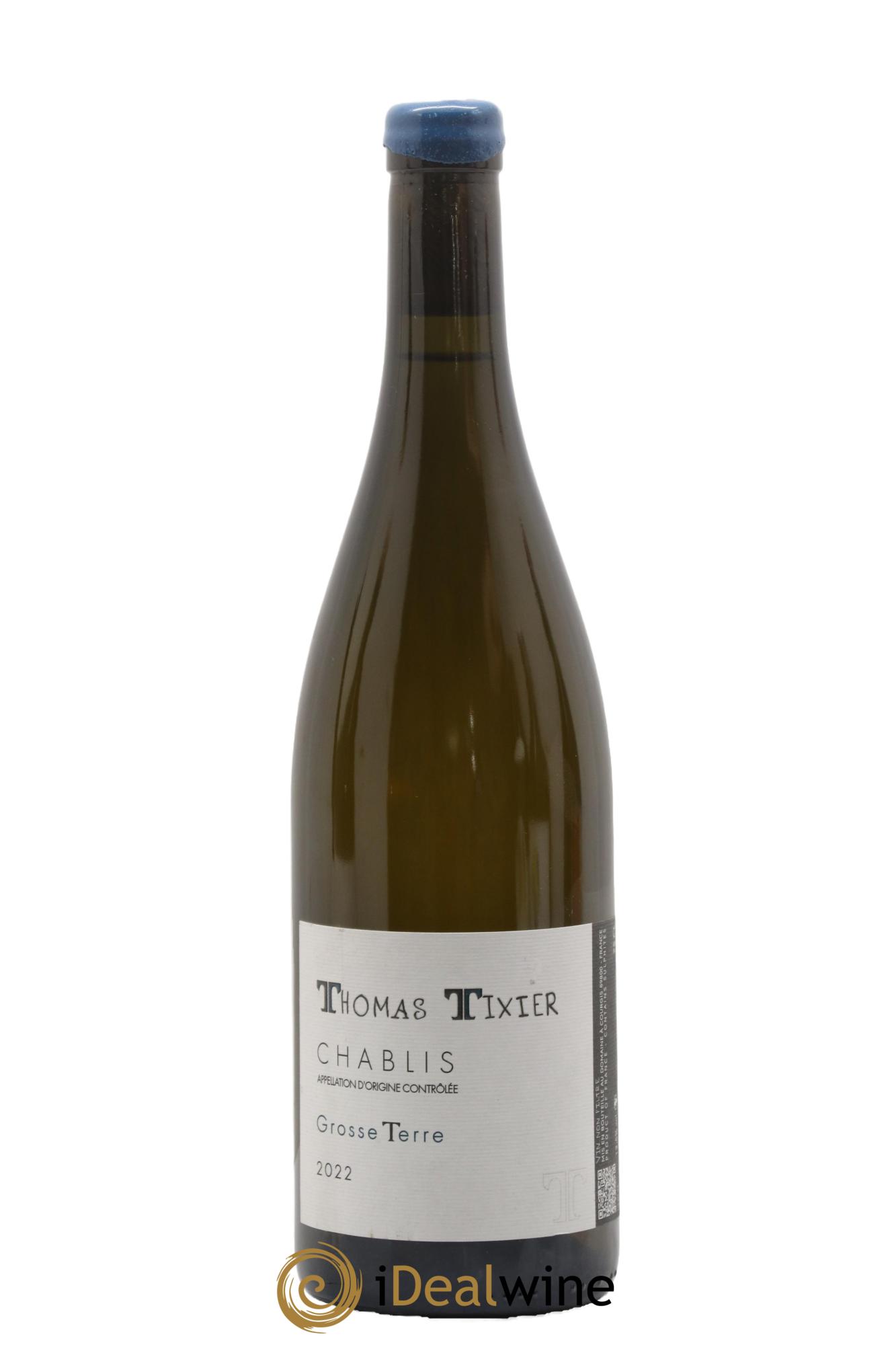 Chablis Grosse Terre Thomas Tixier 2022 - Lot de 1 bouteille - 0