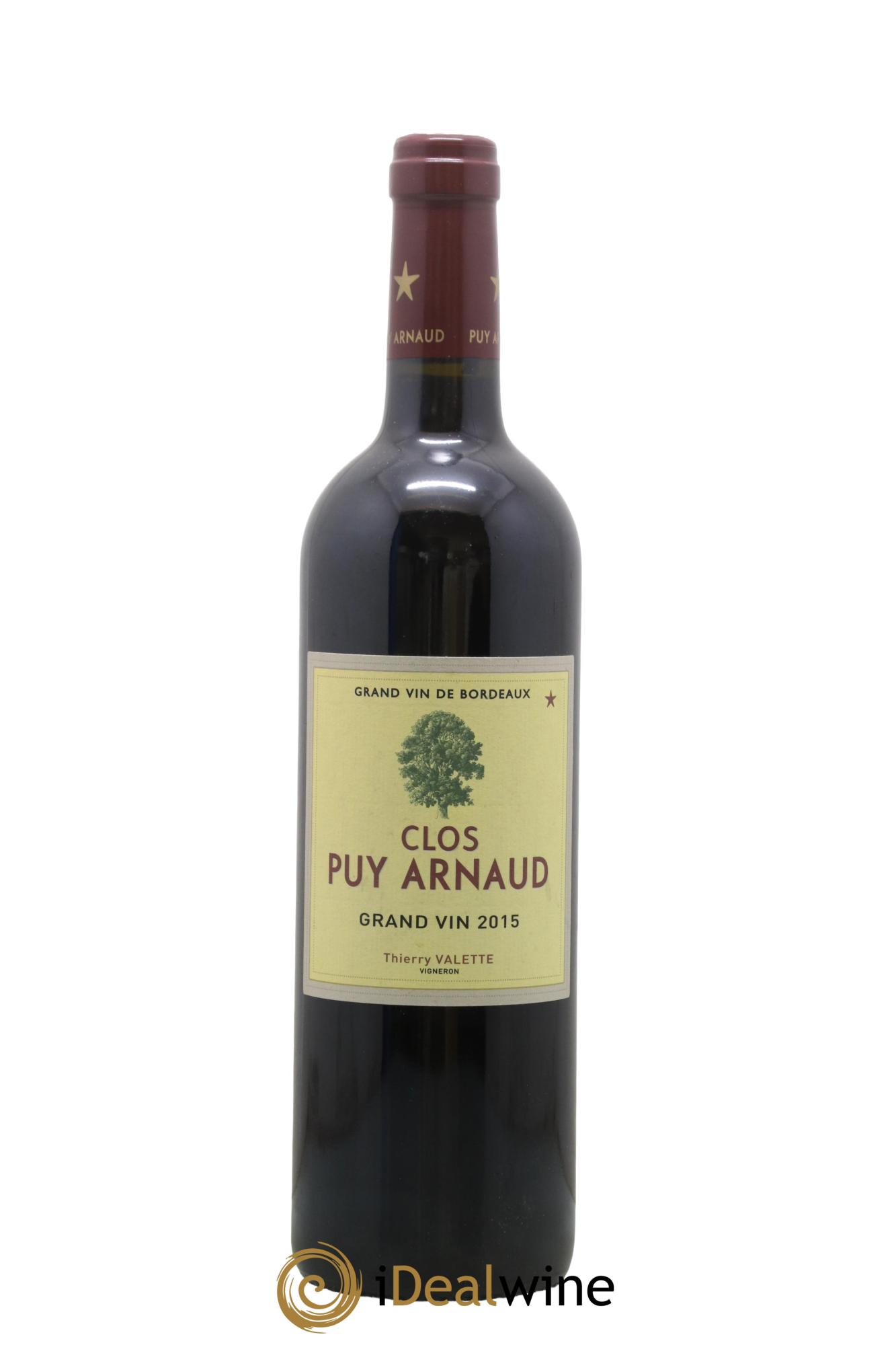 Clos Puy Arnaud 2015 - Lot de 1 bouteille - 0