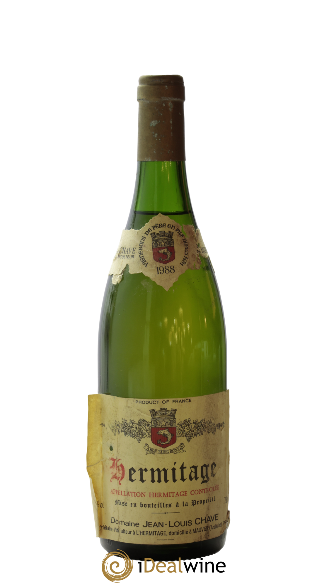 Hermitage Jean-Louis Chave 1988 - Posten von 1 Flasche - 0
