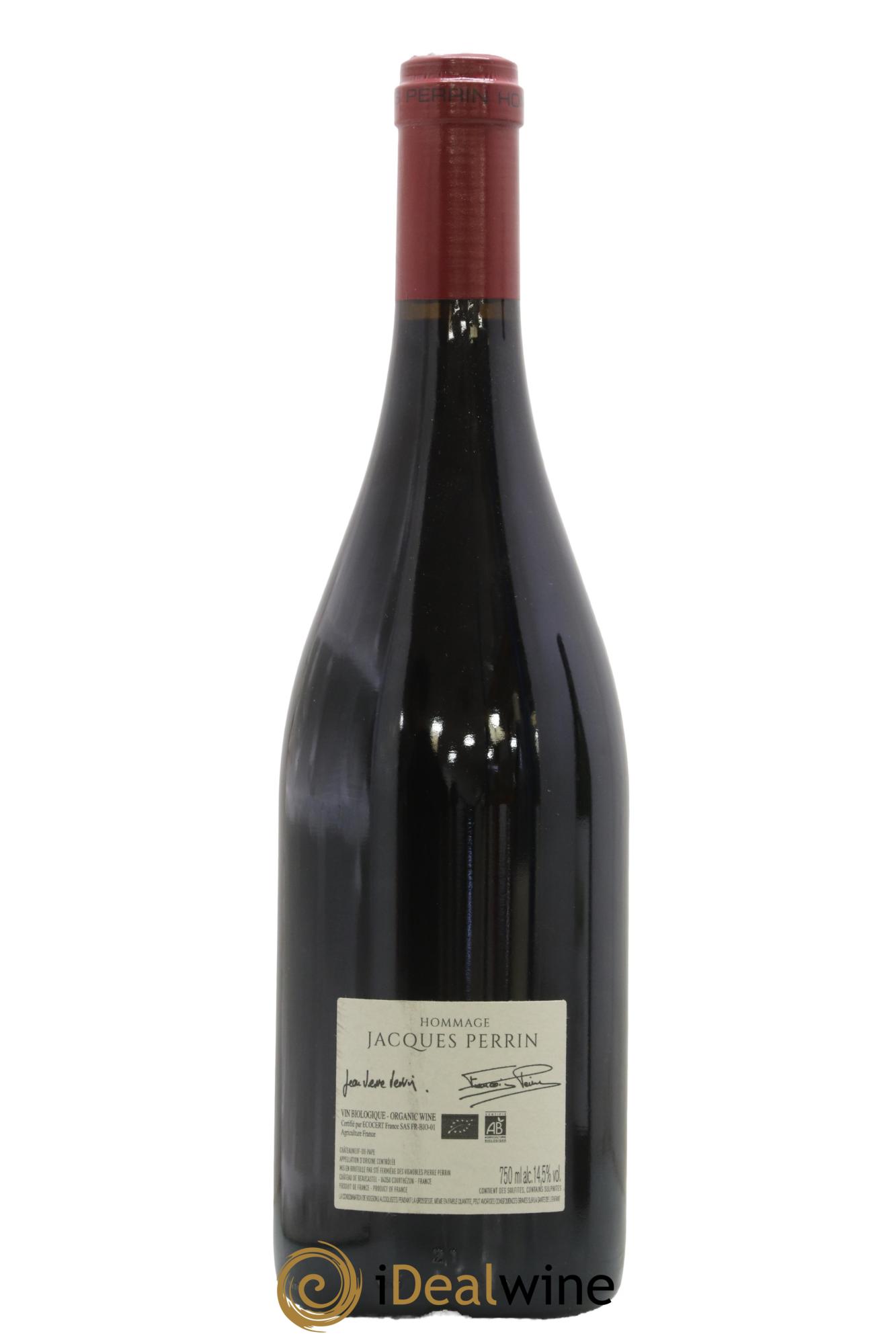 Châteauneuf-du-Pape Château de Beaucastel Hommage à Jacques Perrin Famille Perrin 2019 - Lot of 1 bottle - 1