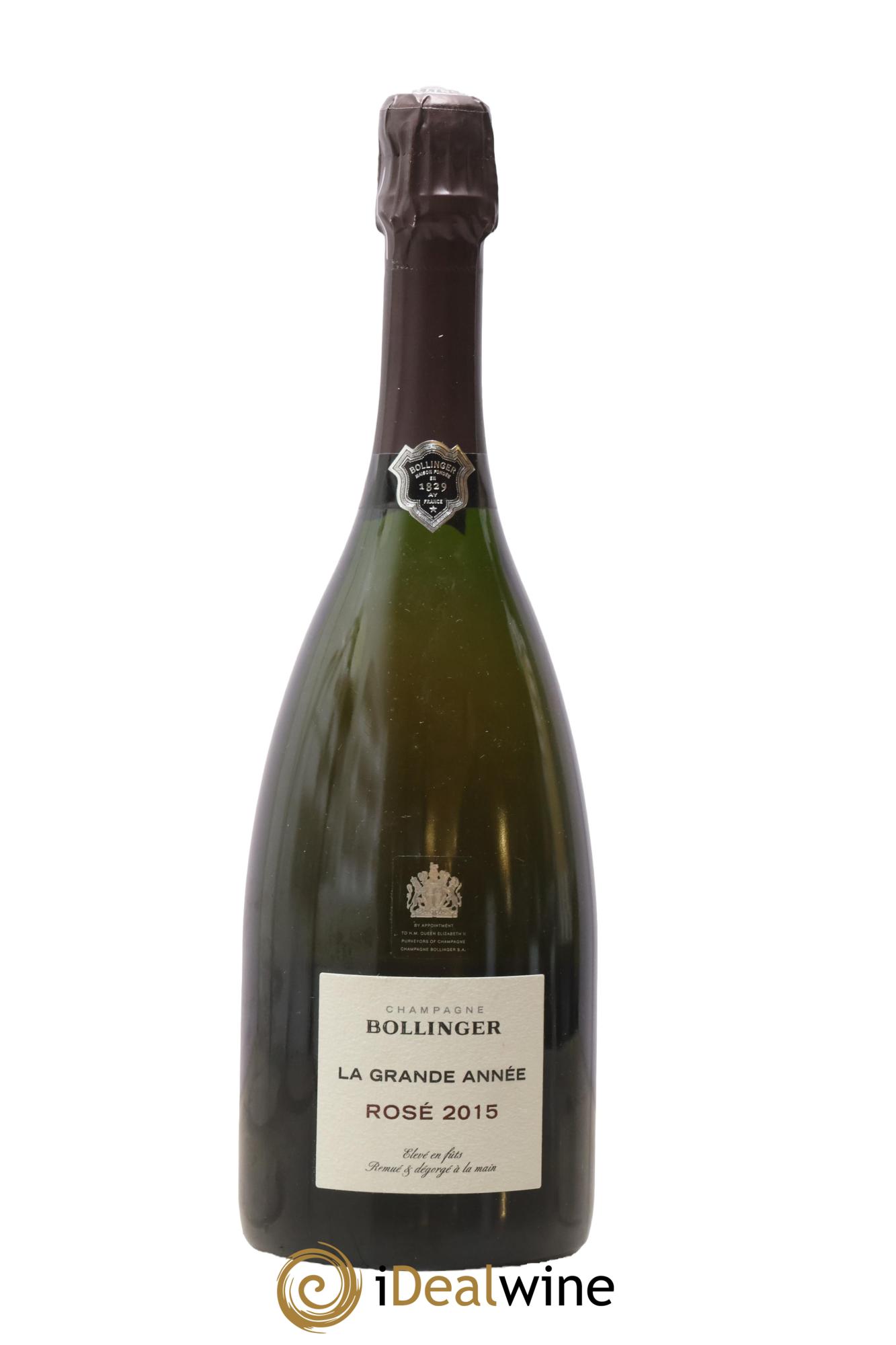 Grande Année Brut Bollinger 2015 - Lot de 1 bouteille - 0