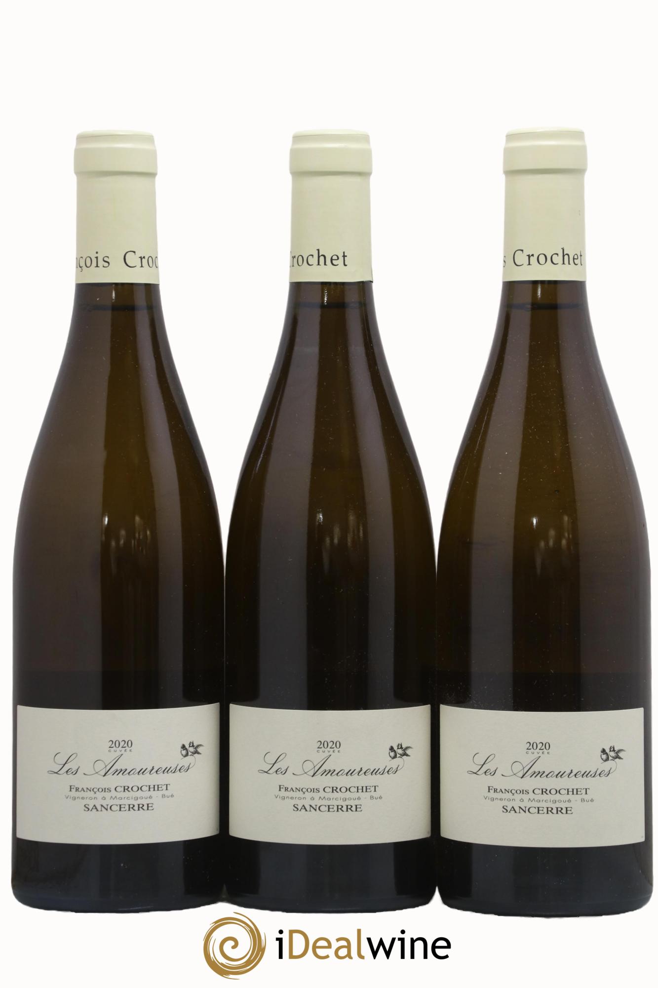 Sancerre Les Amoureuses François Crochet 2020 - Lot de 3 bouteilles - 0