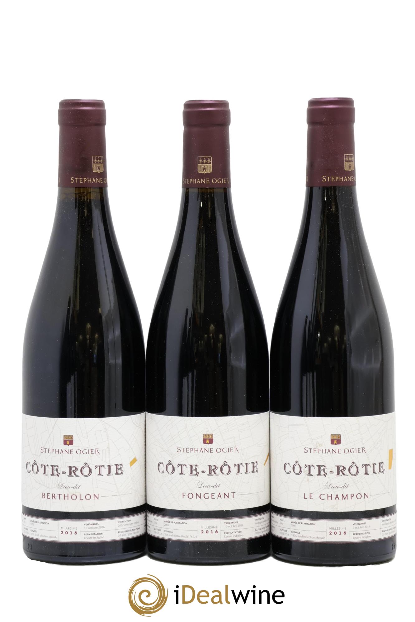Assortiment Sélection Lieux-Dits Stéphane Ogier 2016 - Lotto di 6 bottiglie - 1