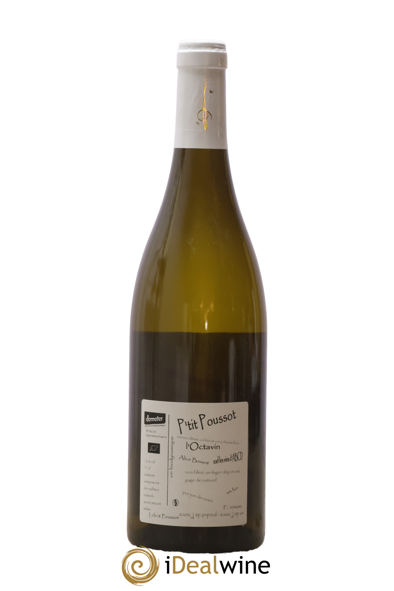 Vin de France P'tit Poussot Domaine de l'Octavin Alice Bouvot 2018 - Lot of 1 bottle - 1
