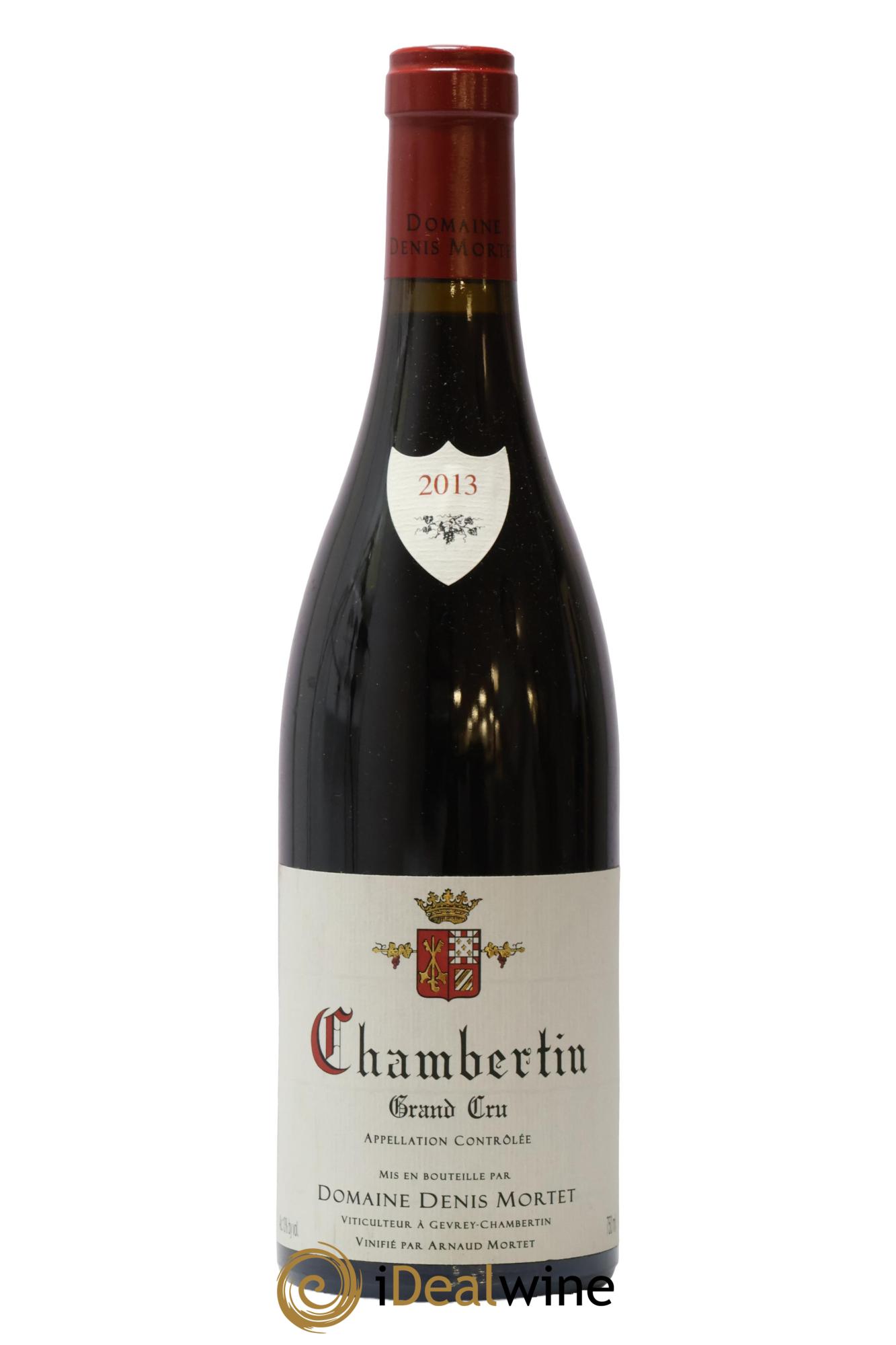 Chambertin Grand Cru Denis Mortet (Domaine) 2013 - Lot de 1 bouteille - 0