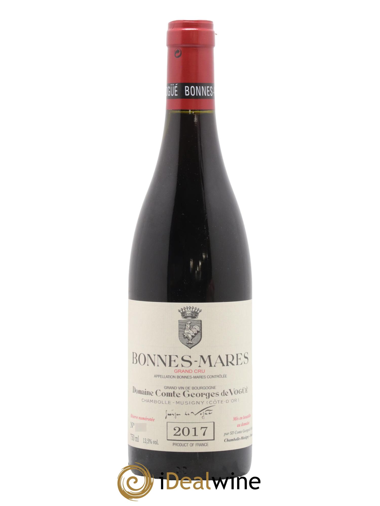 Bonnes-Mares Grand Cru Comte Georges de Vogüé 2017 - Lot of 1 bottle - 1