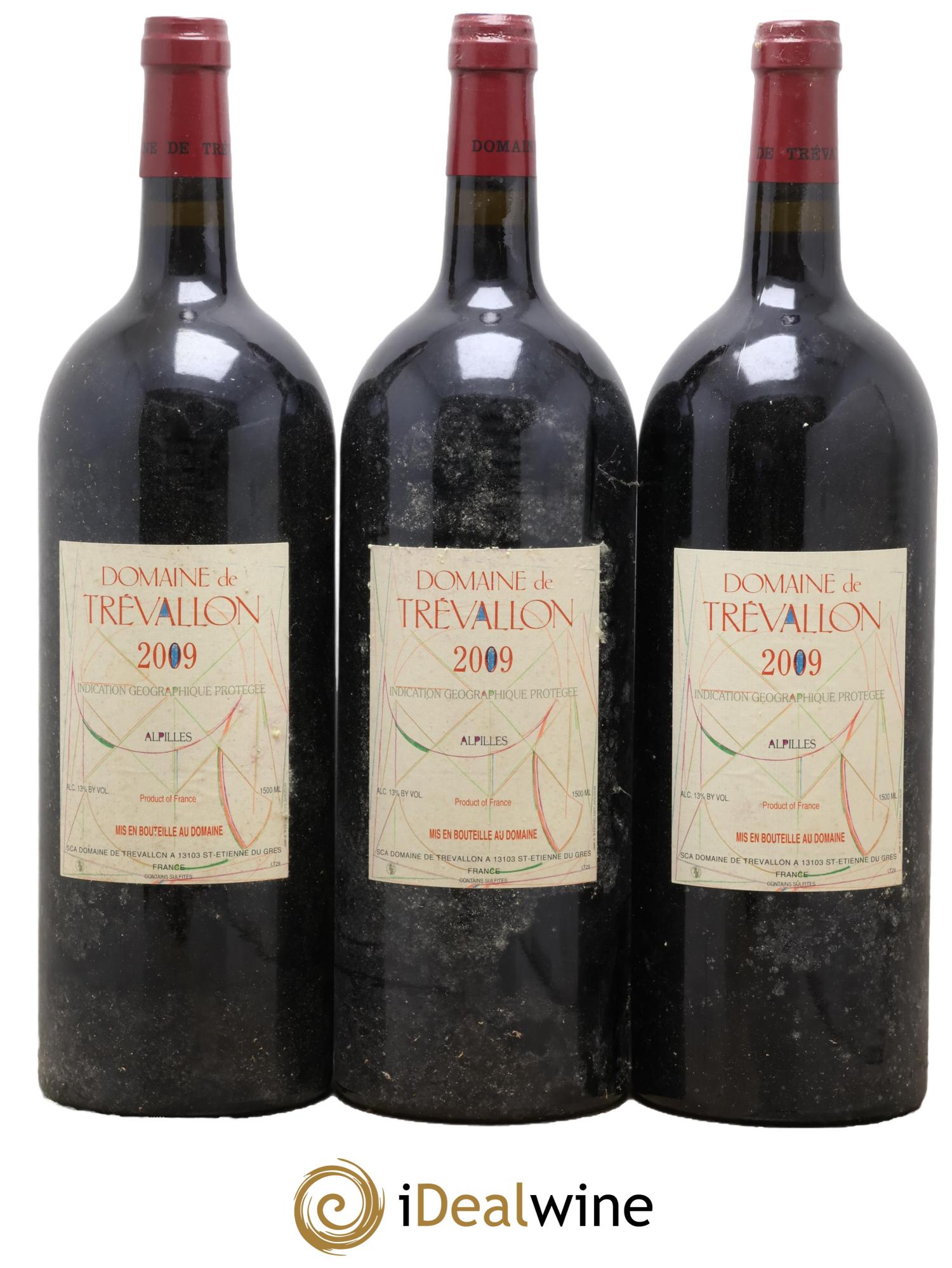 IGP Alpilles Trévallon (Domaine de) Eloi Dürrbach 2009 - Lotto di 3 magnum - 0