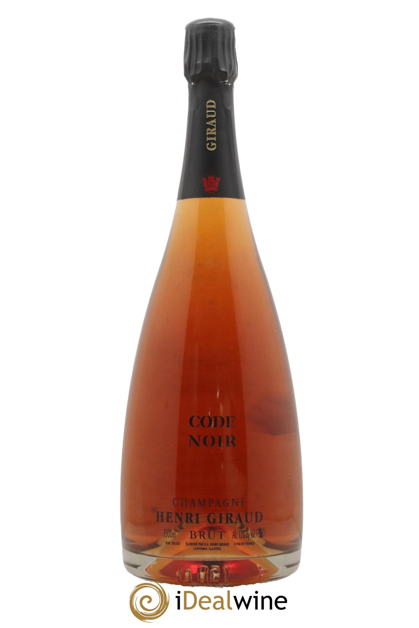 Champagne - Code Noir Henri Giraud - Lot de 1 magnum - 0