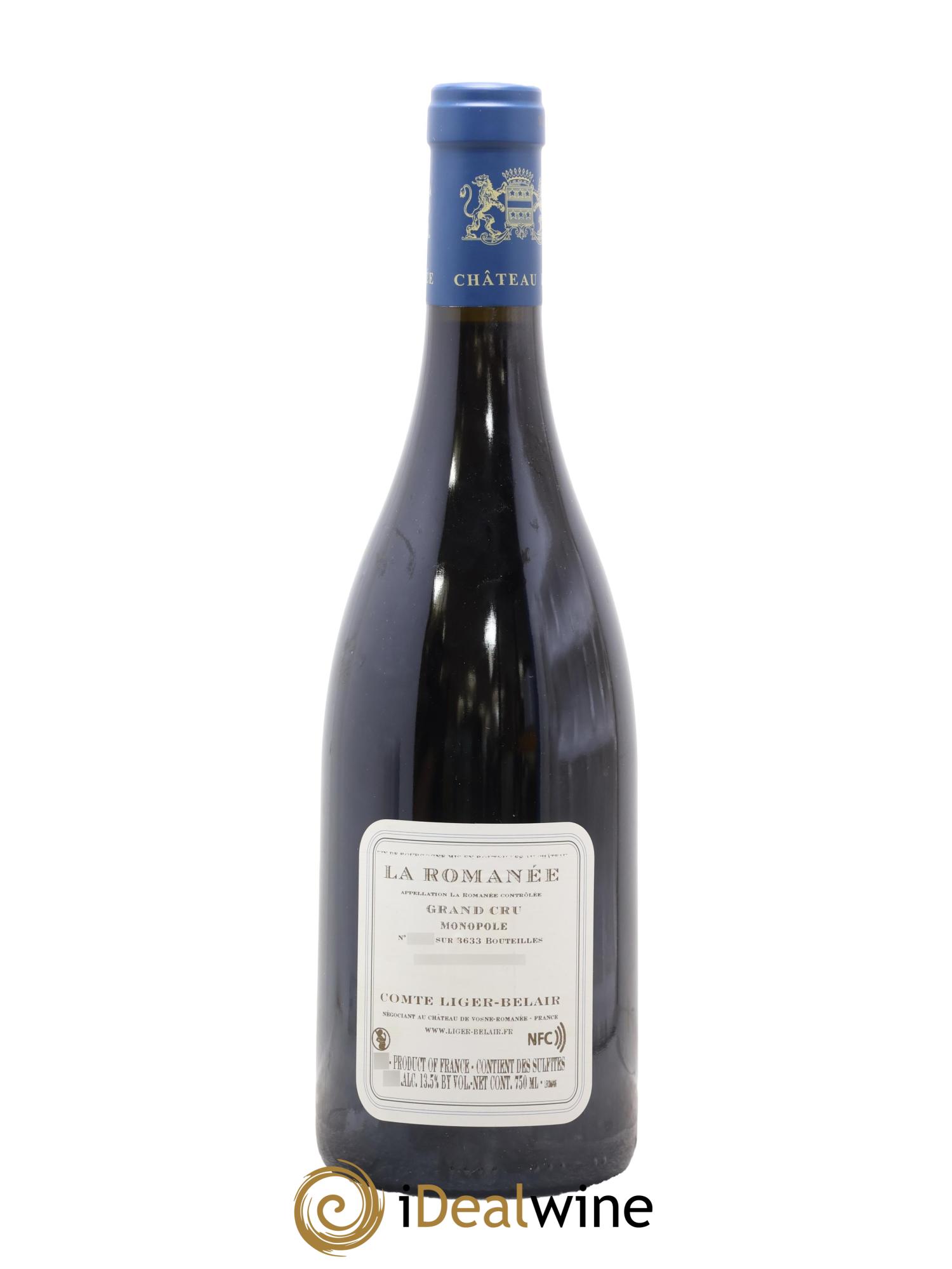 La Romanée Grand Cru Comte Liger-Belair (Domaine du) 2016 - Lot of 1 bottle - 1