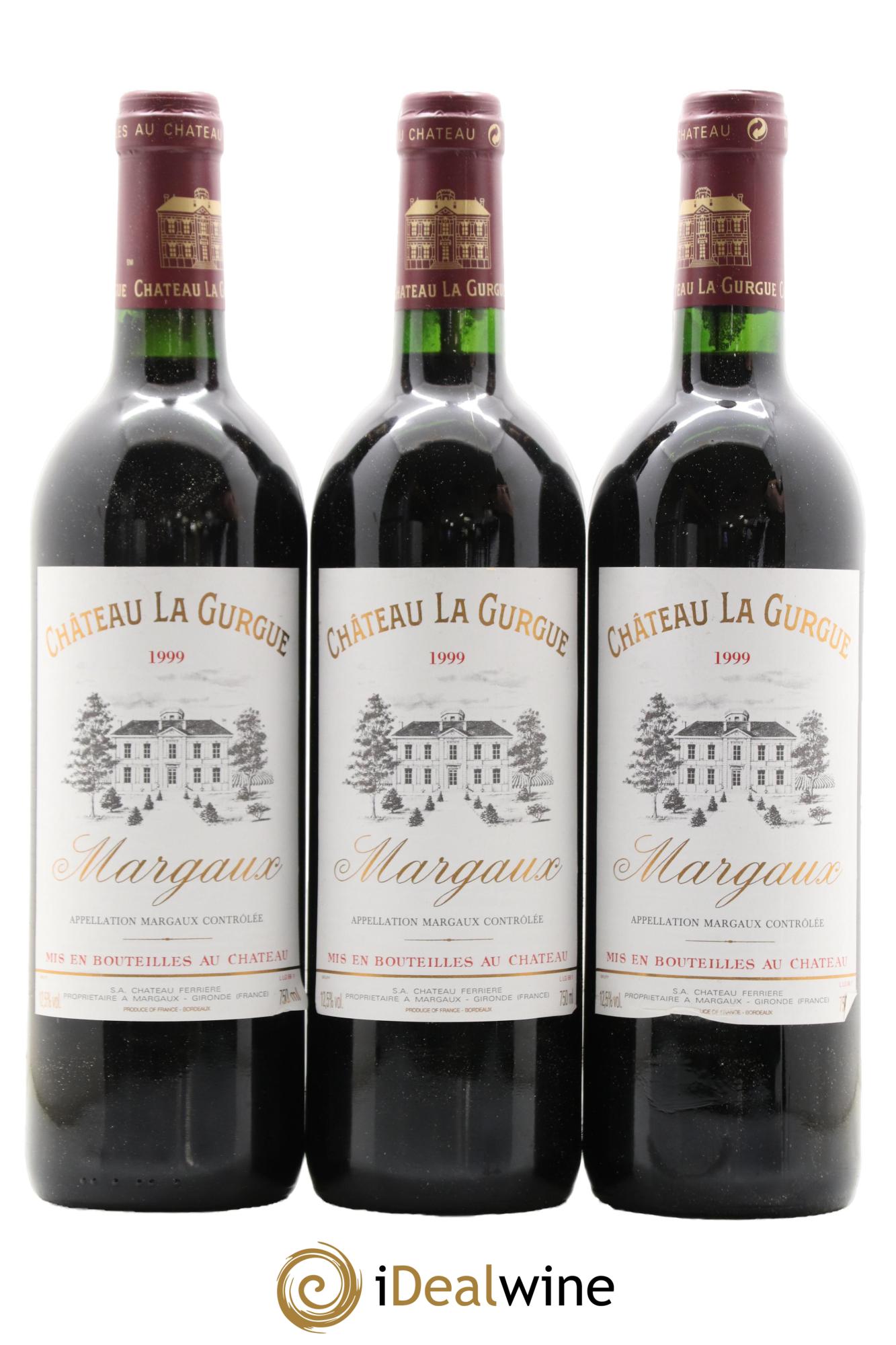 Château la Gurgue Cru Bourgeois 1999 - Lot de 12 bouteilles - 4