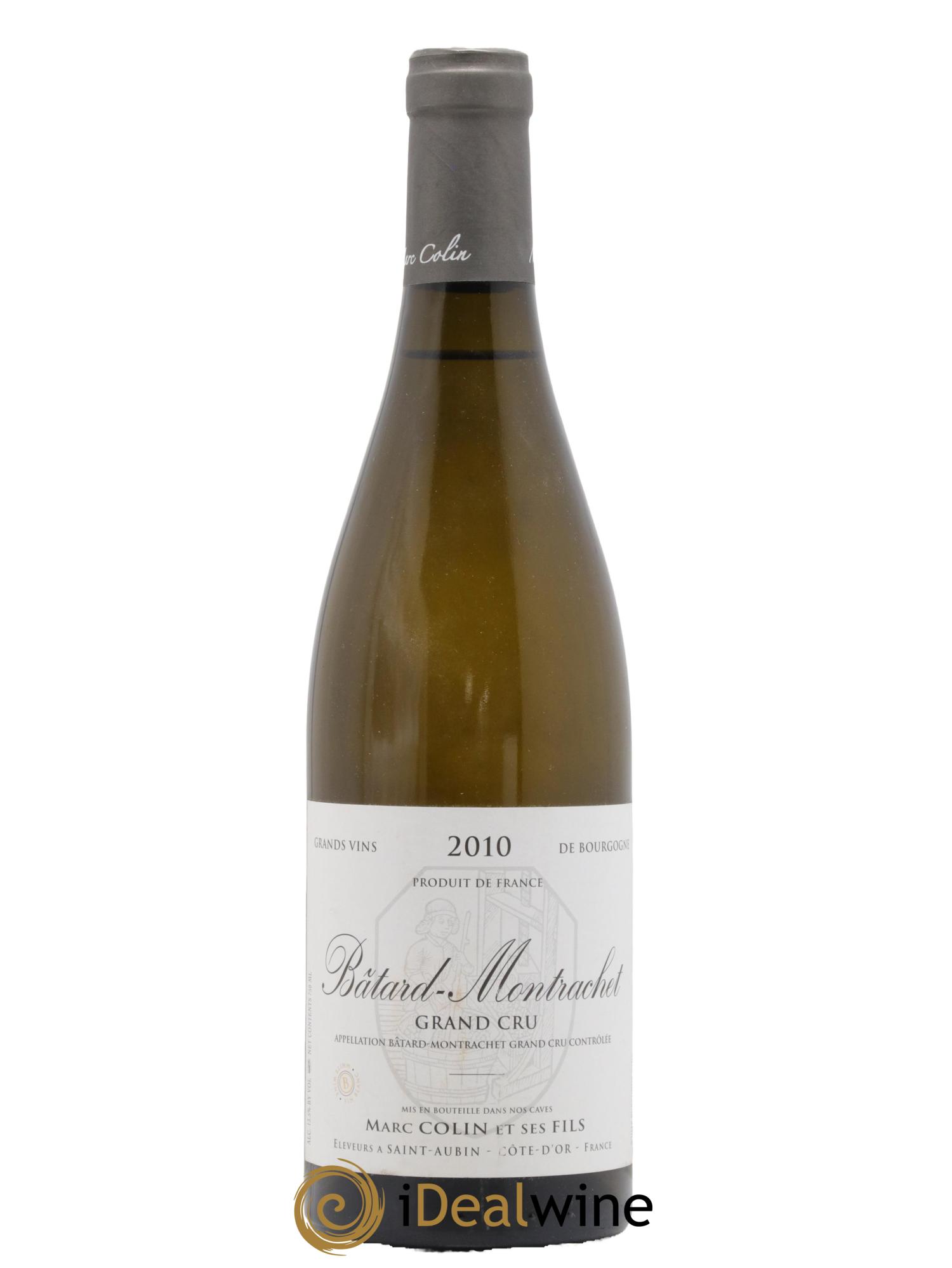 Bâtard-Montrachet Grand Cru Marc Colin & Fils 2010 - Lot de 1 bouteille - 0