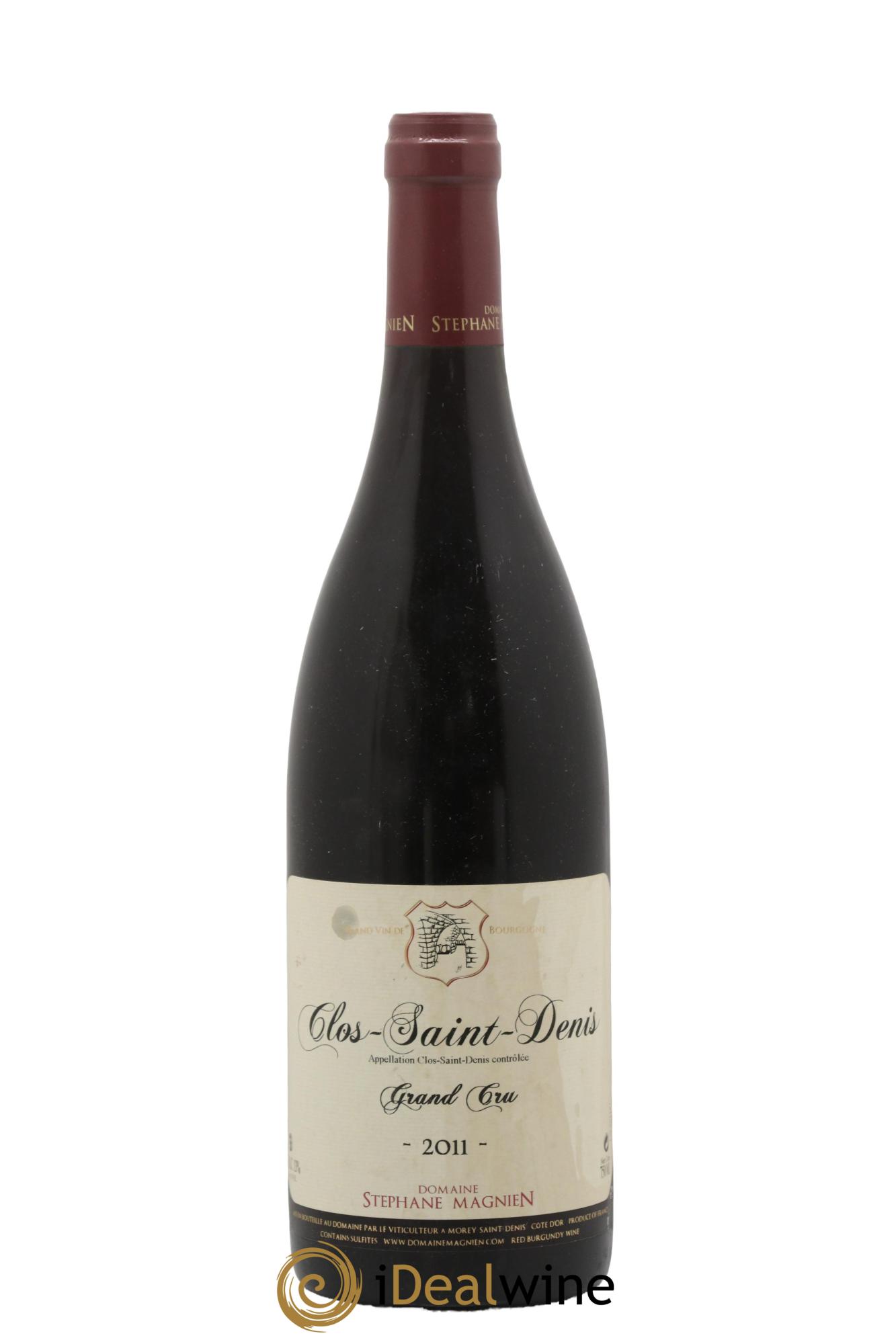 Clos Saint-Denis Grand Cru Stéphane Magnien (Domaine) 2011 - Lot de 1 bouteille - 0