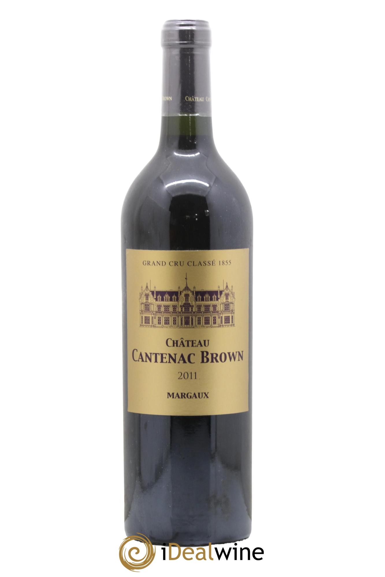 Château Cantenac Brown 3ème Grand Cru Classé 2011 - Lot de 1 bouteille - 0