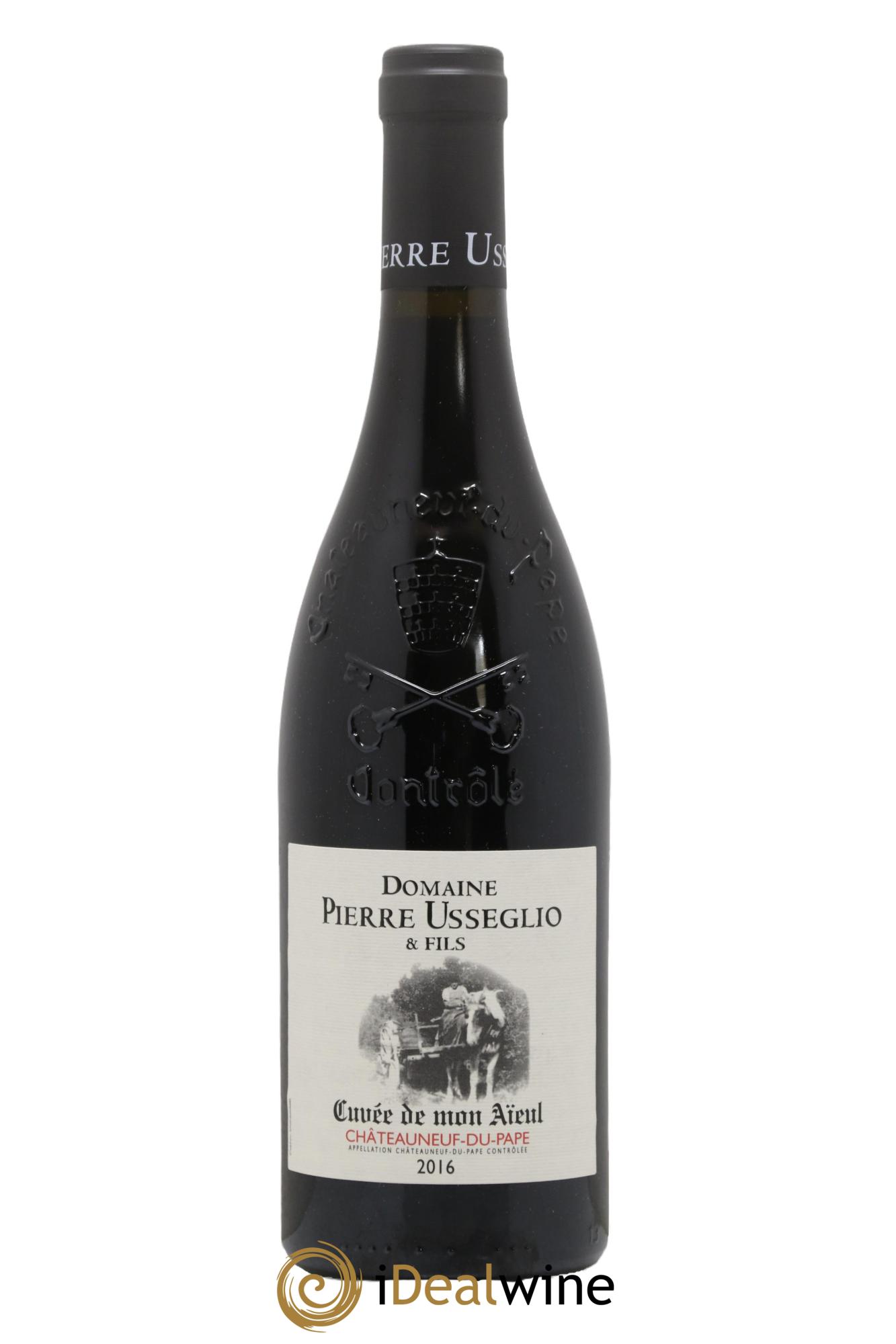 Châteauneuf-du-Pape Cuvée de mon Aïeul Pierre Usseglio & Fils 2016 - Lot de 1 bouteille - 0