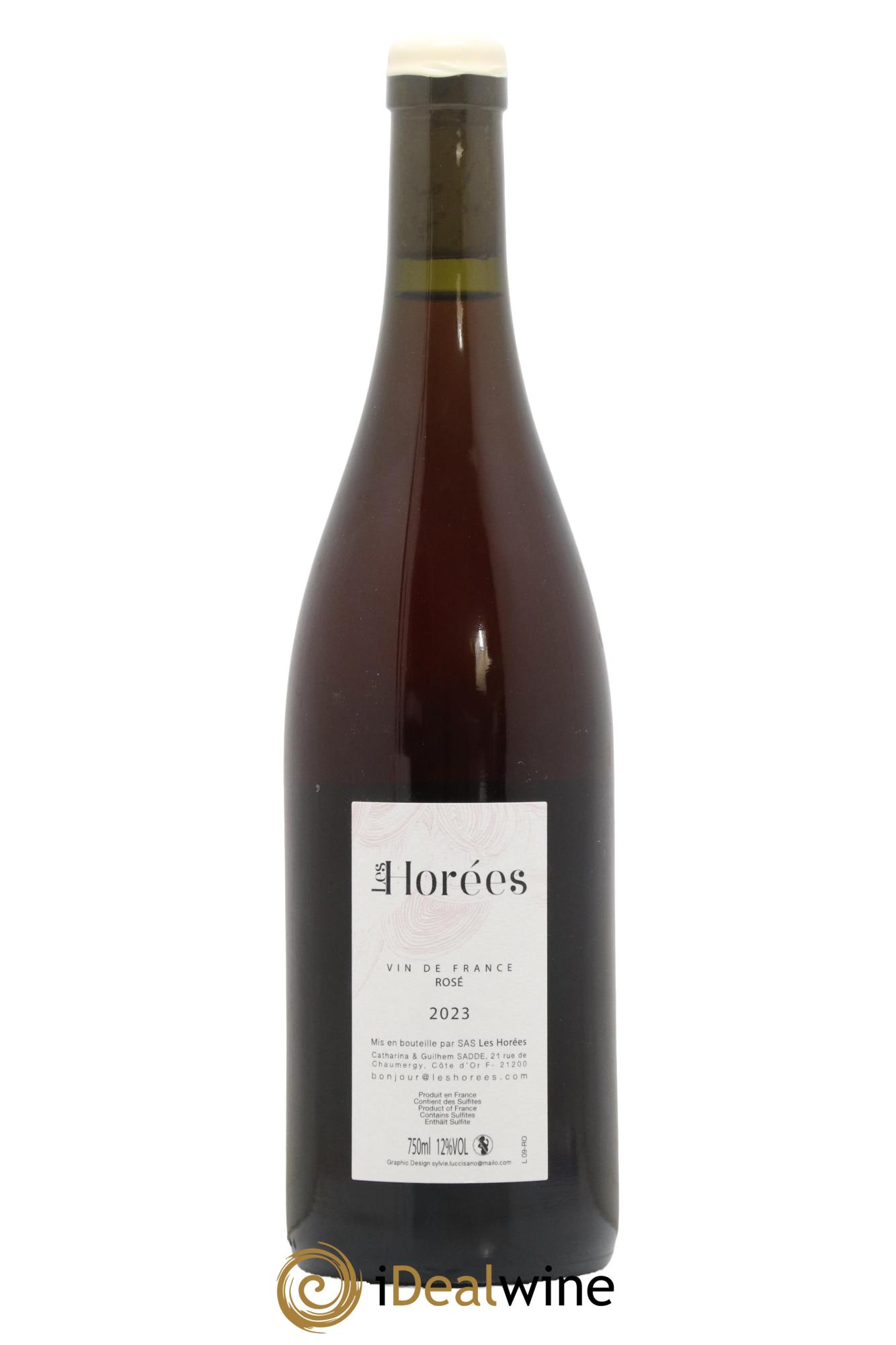 Bourgogne Rosé Bonheur Les Horées Rose Bonheur Les Horees 2023 - Lot de 1 bouteille - 1