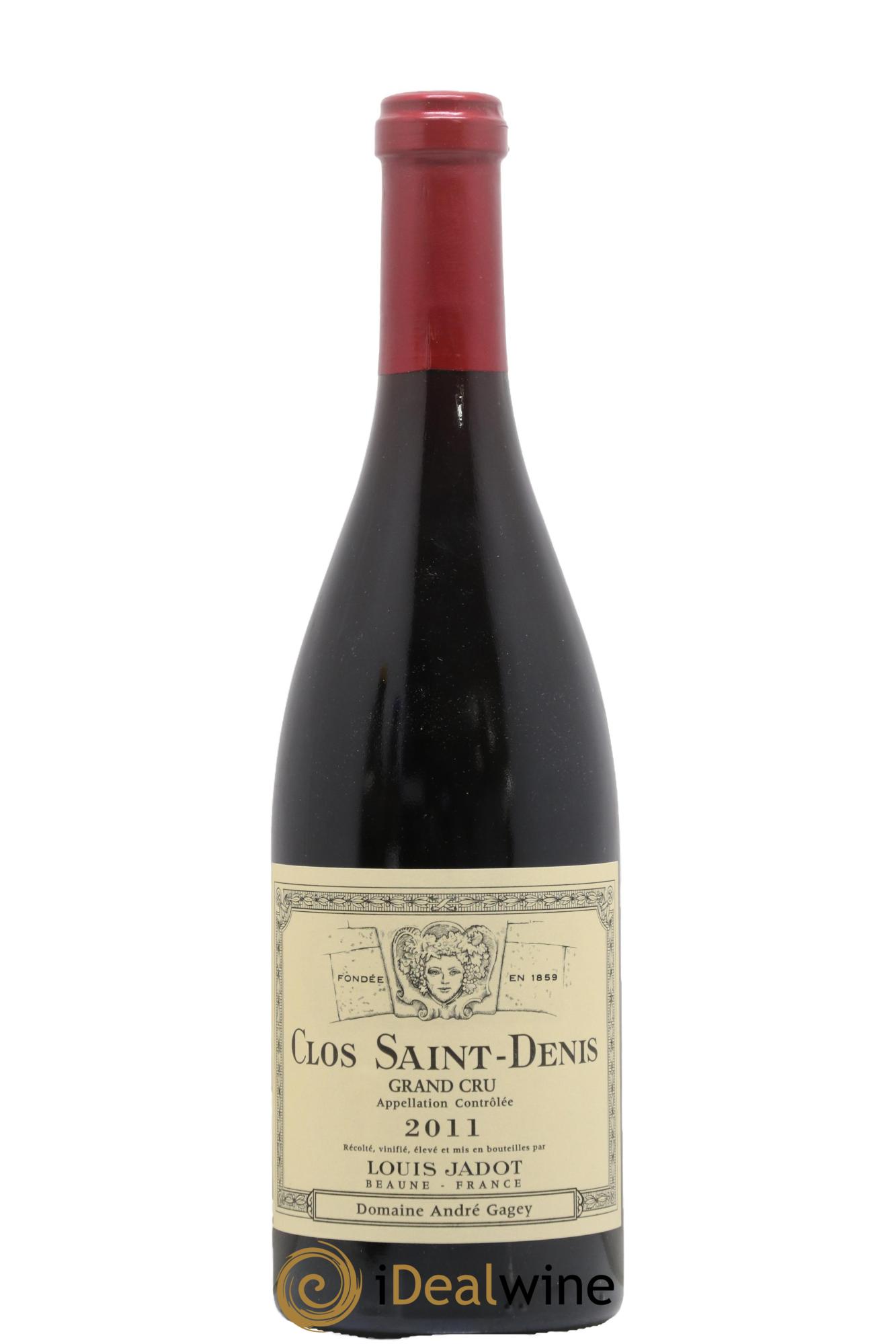 Clos Saint-Denis Grand Cru Domaine Gagey - Louis Jadot 2011 - Lot de 1 bouteille - 0