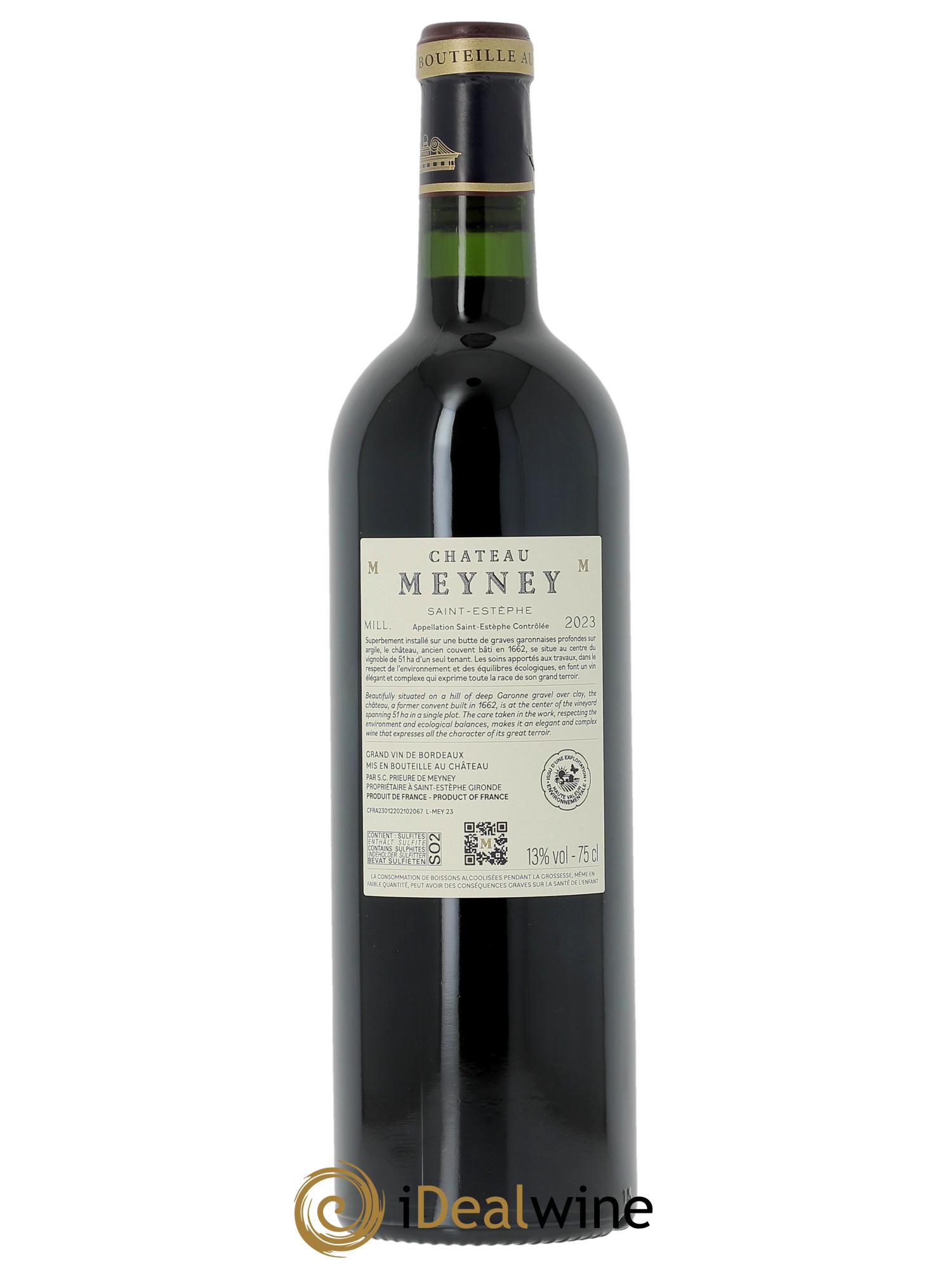 Château Meyney (CBO à partir de 6 bts) 2023 - Lot de 1 bouteille - 1