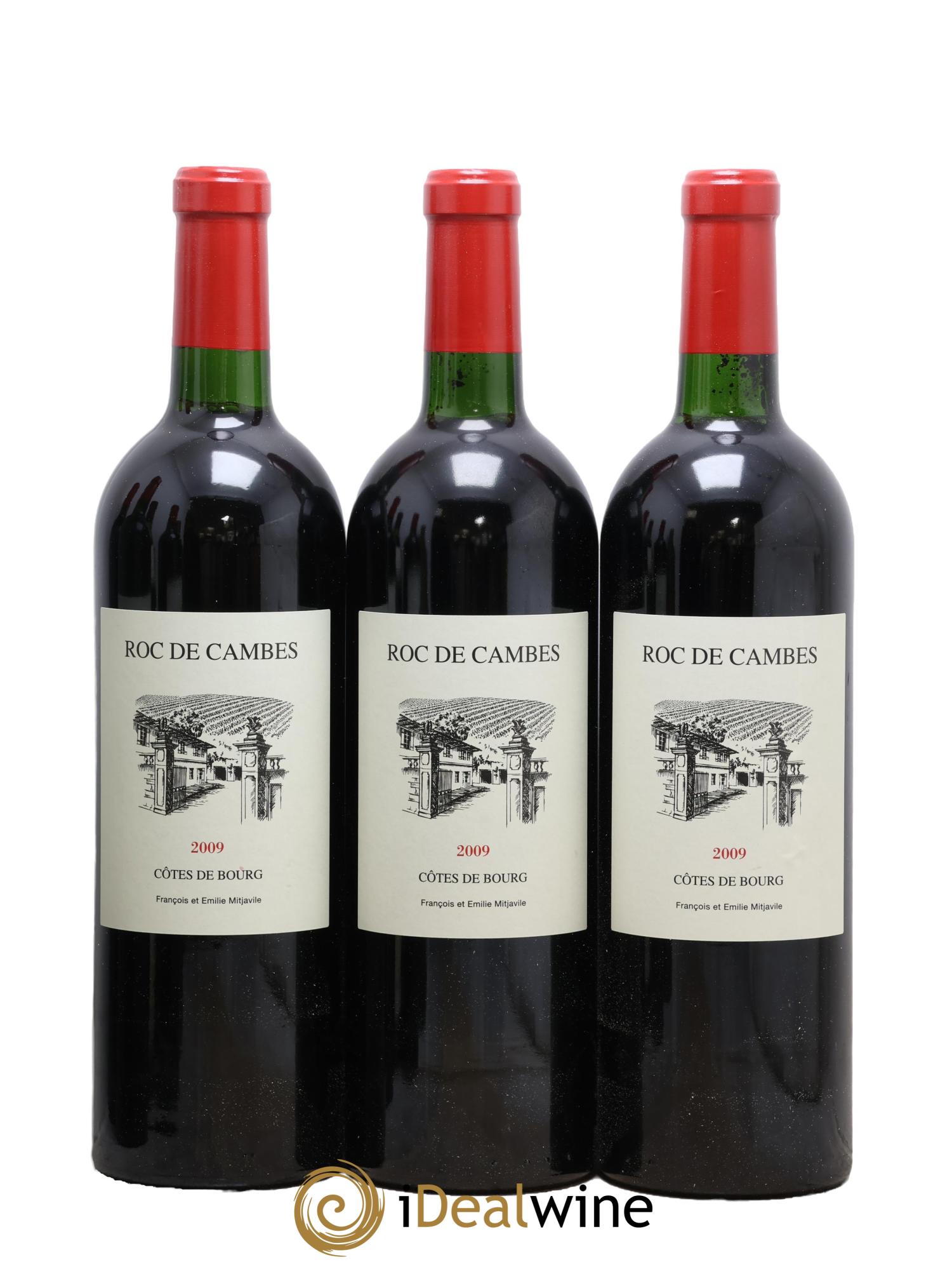 Roc de Cambes 2009 - Lot of 6 bottles - 1