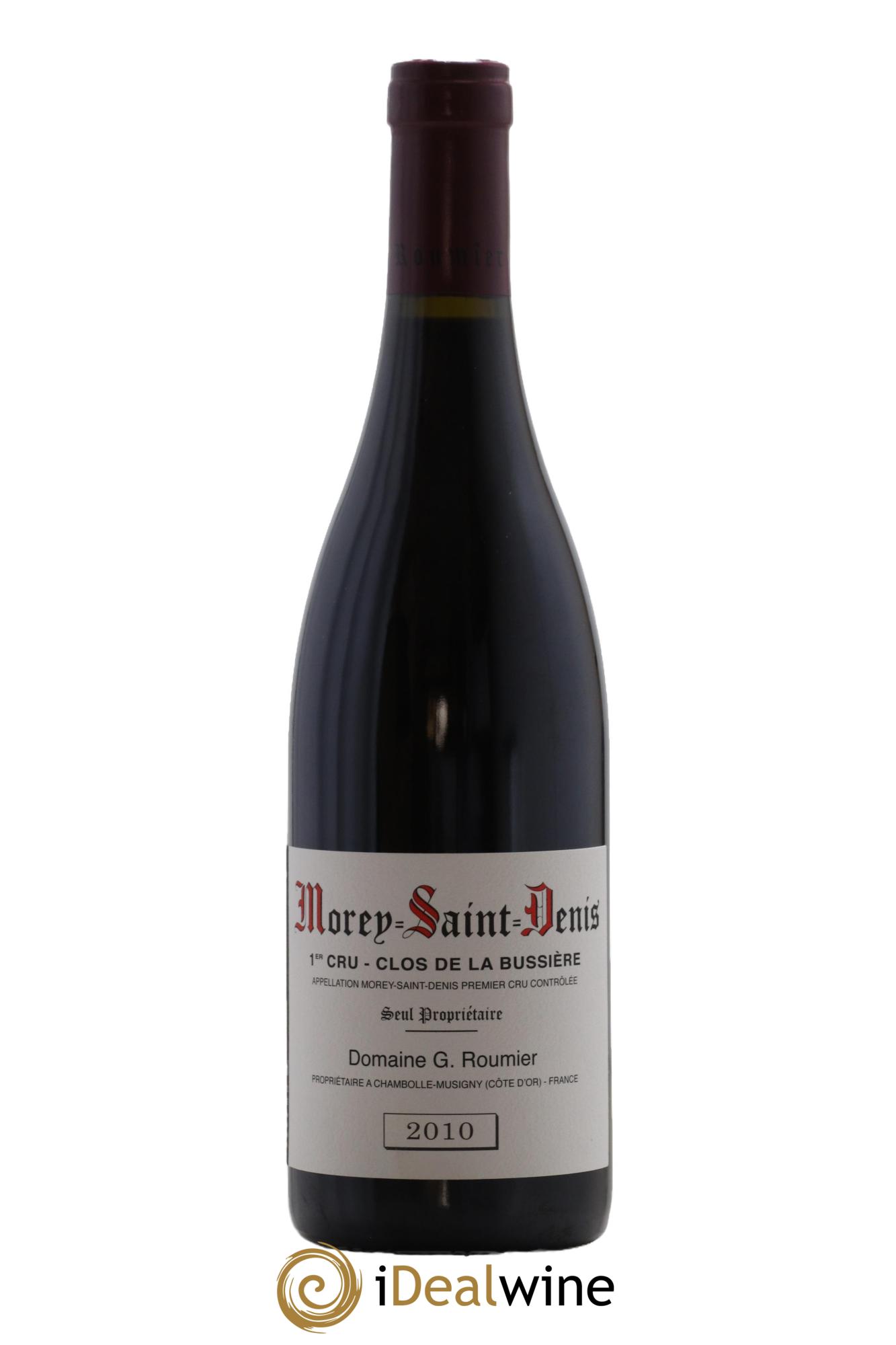 Morey Saint-Denis 1er Cru Clos de la Bussière Georges Roumier (Domaine) 2010 - Lot de 1 bouteille - 0