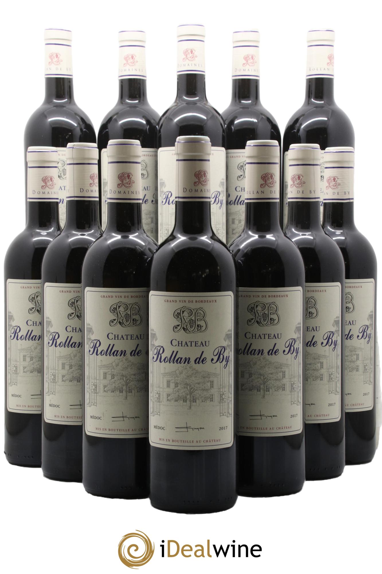 Château Rollan de By Cru Bourgeois 2017 - Lot de 12 bouteilles - 0
