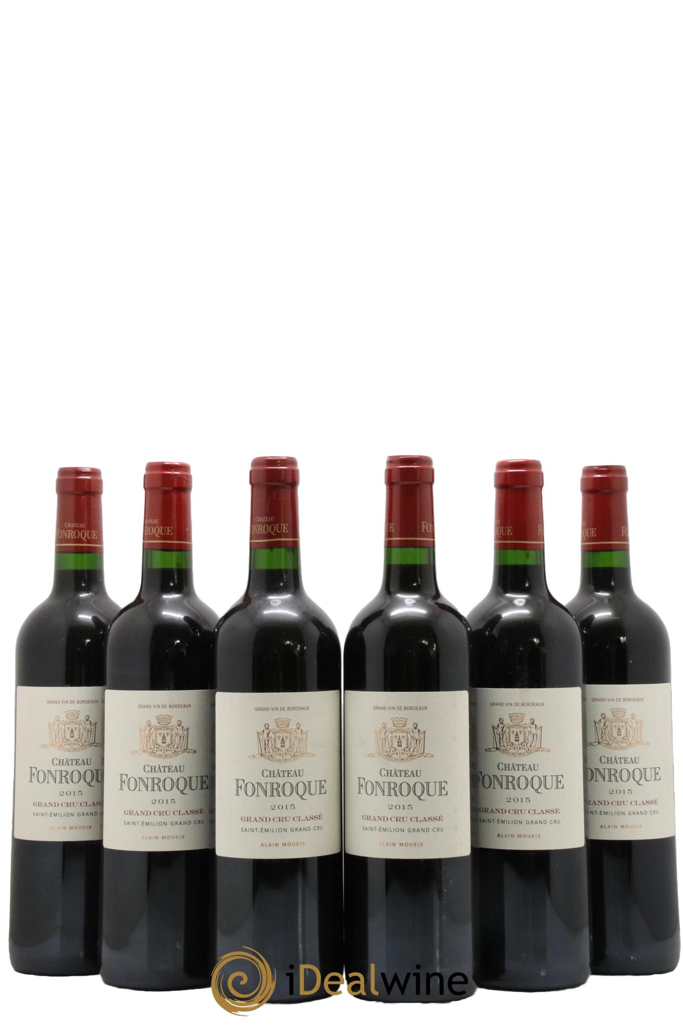 Château Fonroque Grand Cru Classé  2015 - Lot de 6 bouteilles - 0