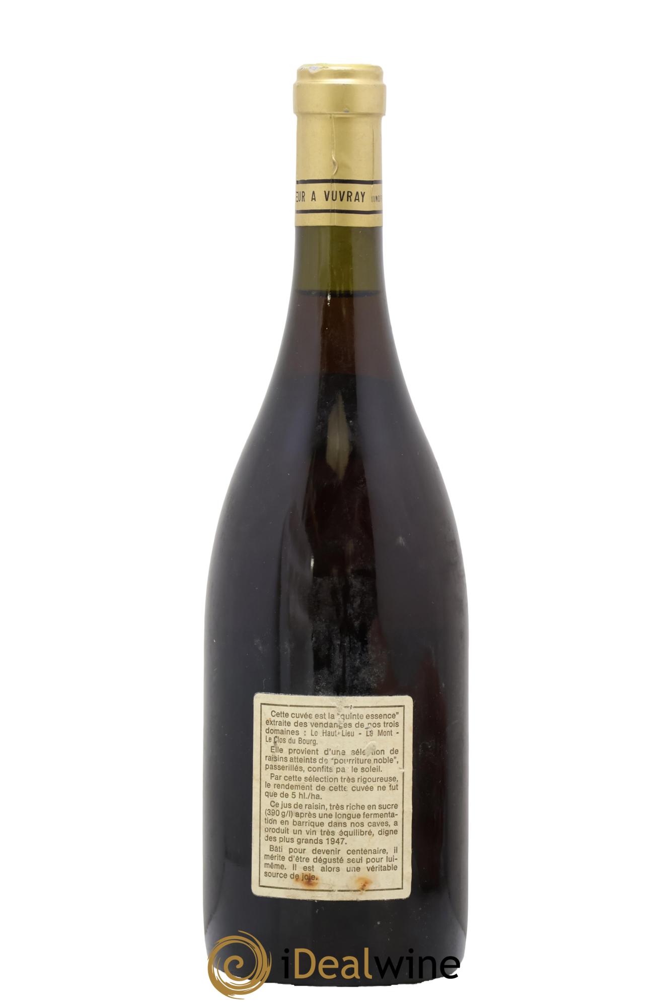 Vouvray Cuvée Constance Domaine Huet 1989 - Lot of 1 bottle - 1
