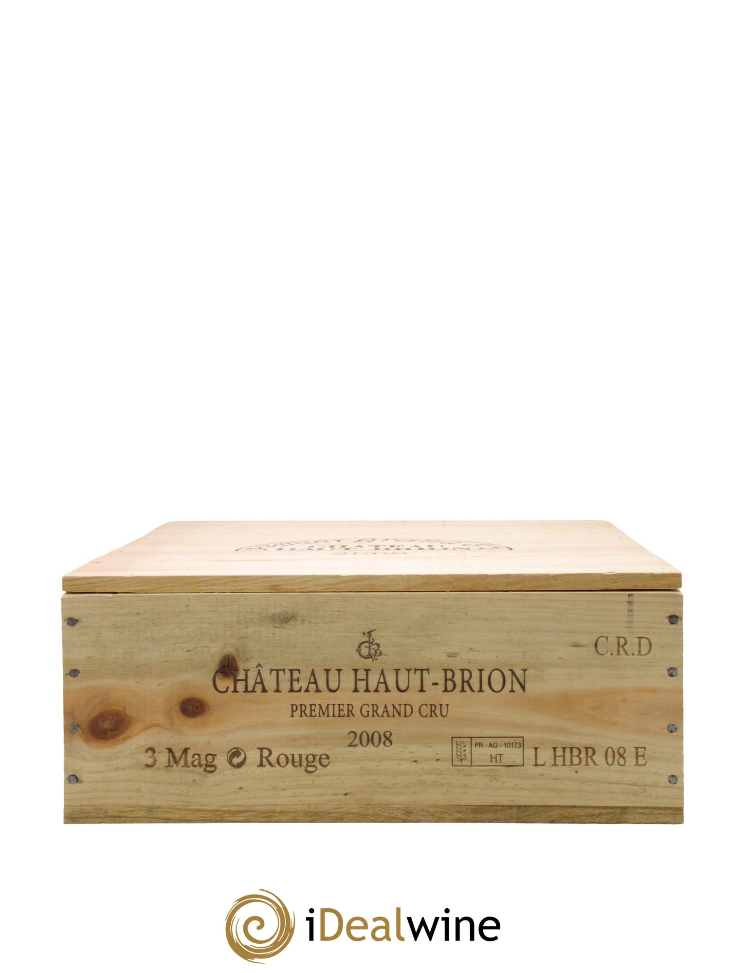 Château Haut Brion 1er Grand Cru Classé 2008 - Lot de 3 magnums - 3