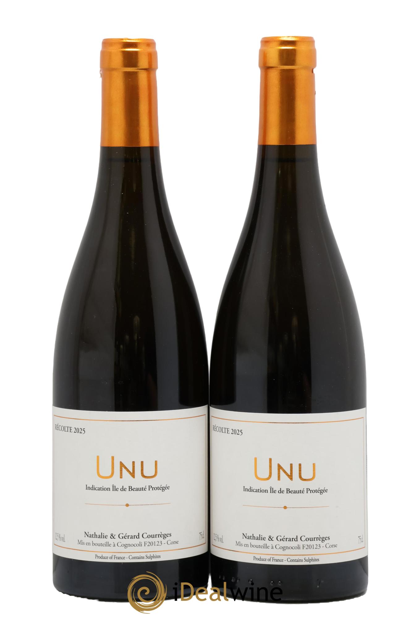 Ajaccio Unu Vaccelli 2025 - Lot of 2 bottles - 0