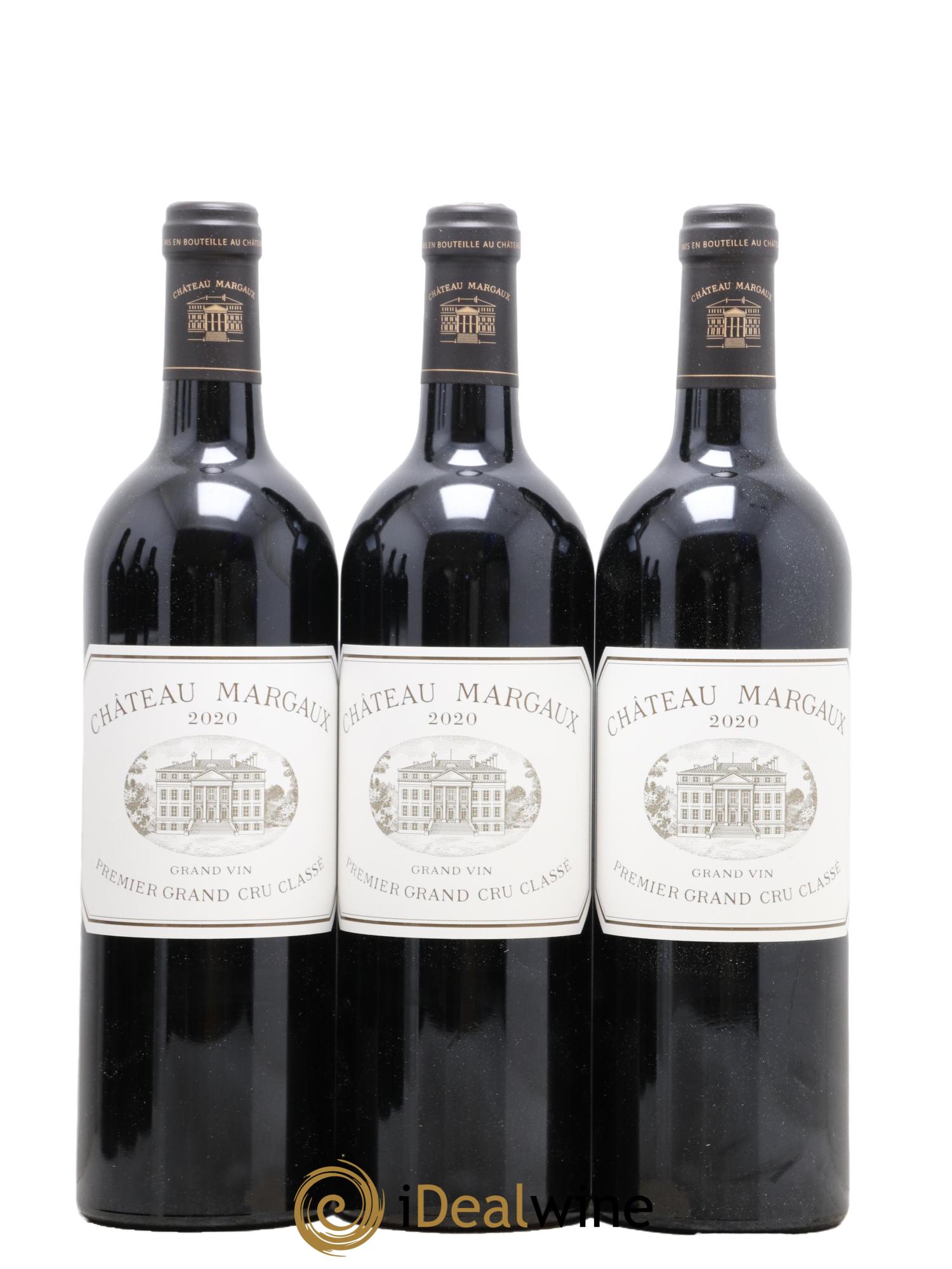 Château Margaux 1er Grand Cru Classé 2020 - Lot de 6 bouteilles - 1