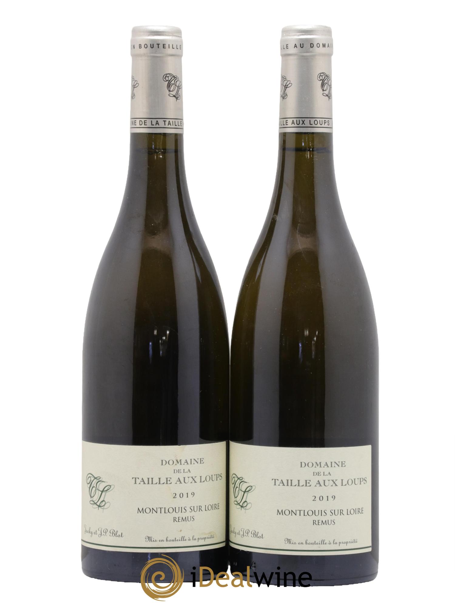 Montlouis-sur-Loire Rémus La Taille aux Loups - Jacky Blot 2019 - Lot de 2 bouteilles - 0