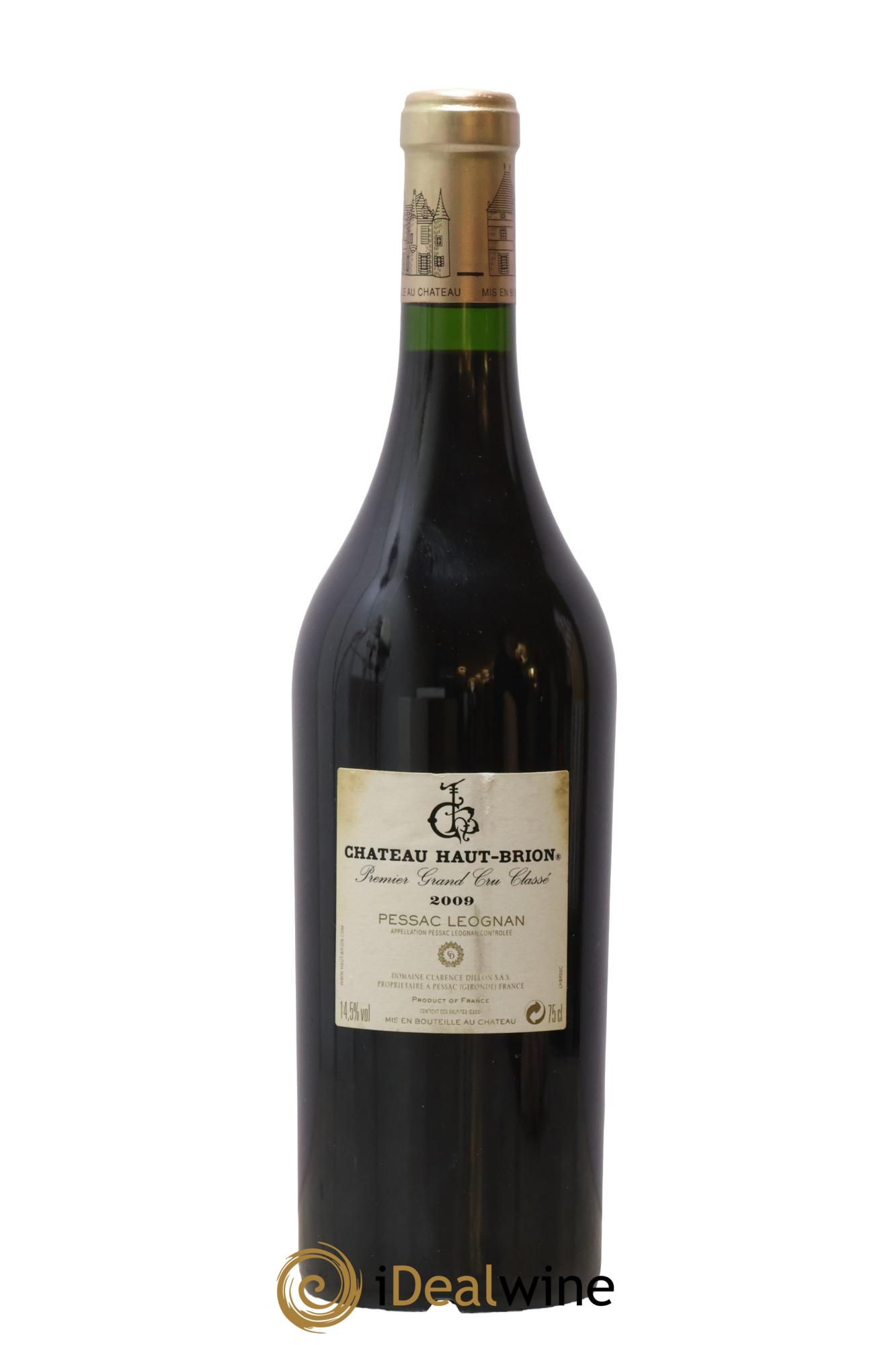 Château Haut Brion 1er Grand Cru Classé 2009 - Lot of 1 bottle - 1