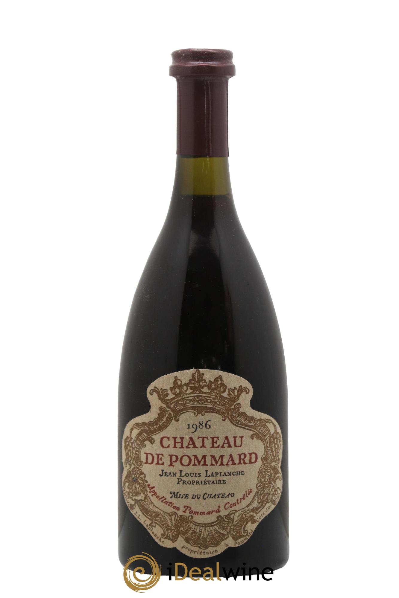Pommard Château de Pommard 1986 - Lot of 1 bottle - 0