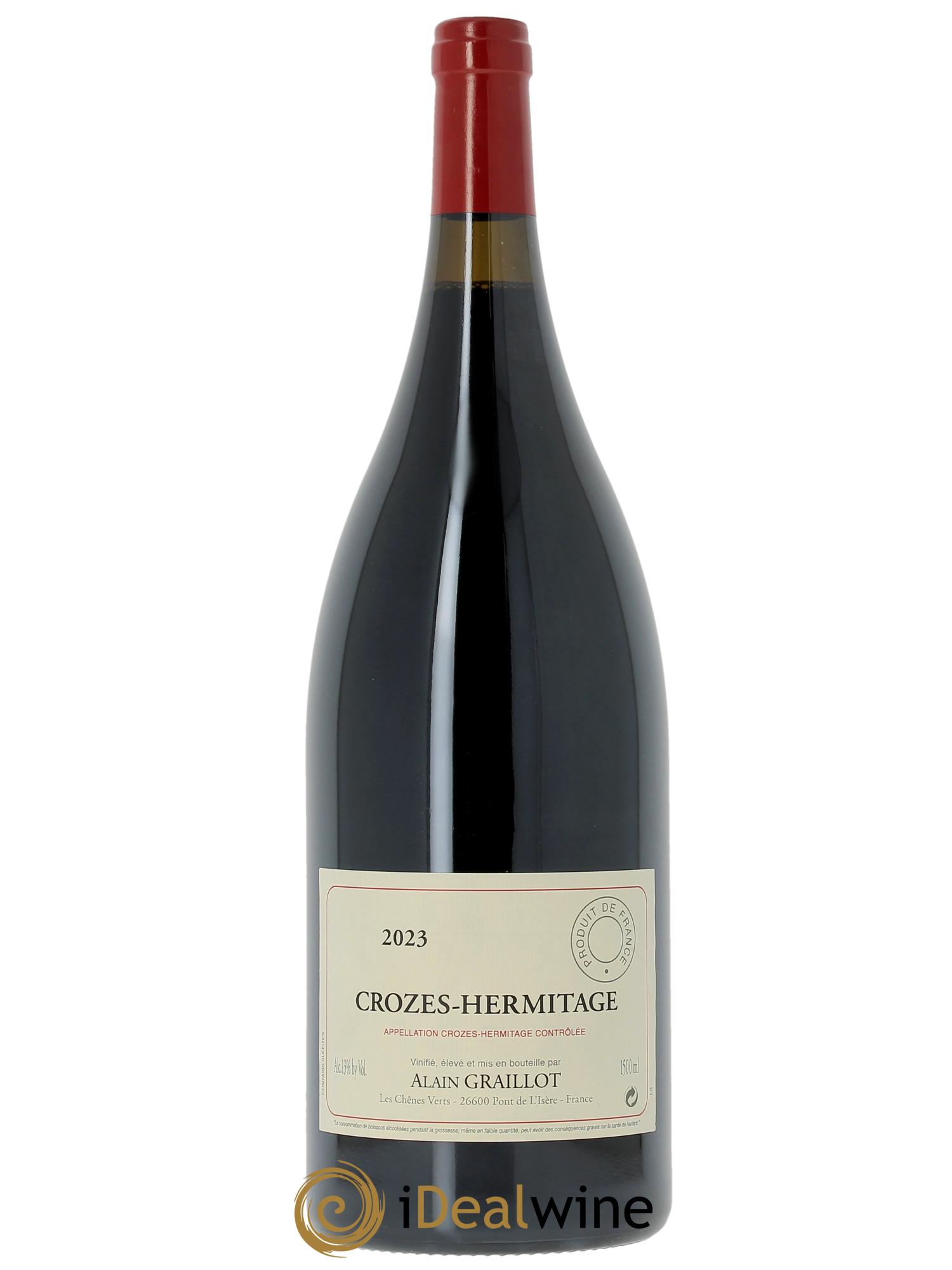 Crozes-Hermitage Domaine Graillot  2023 - Lot de 1 magnum - 0