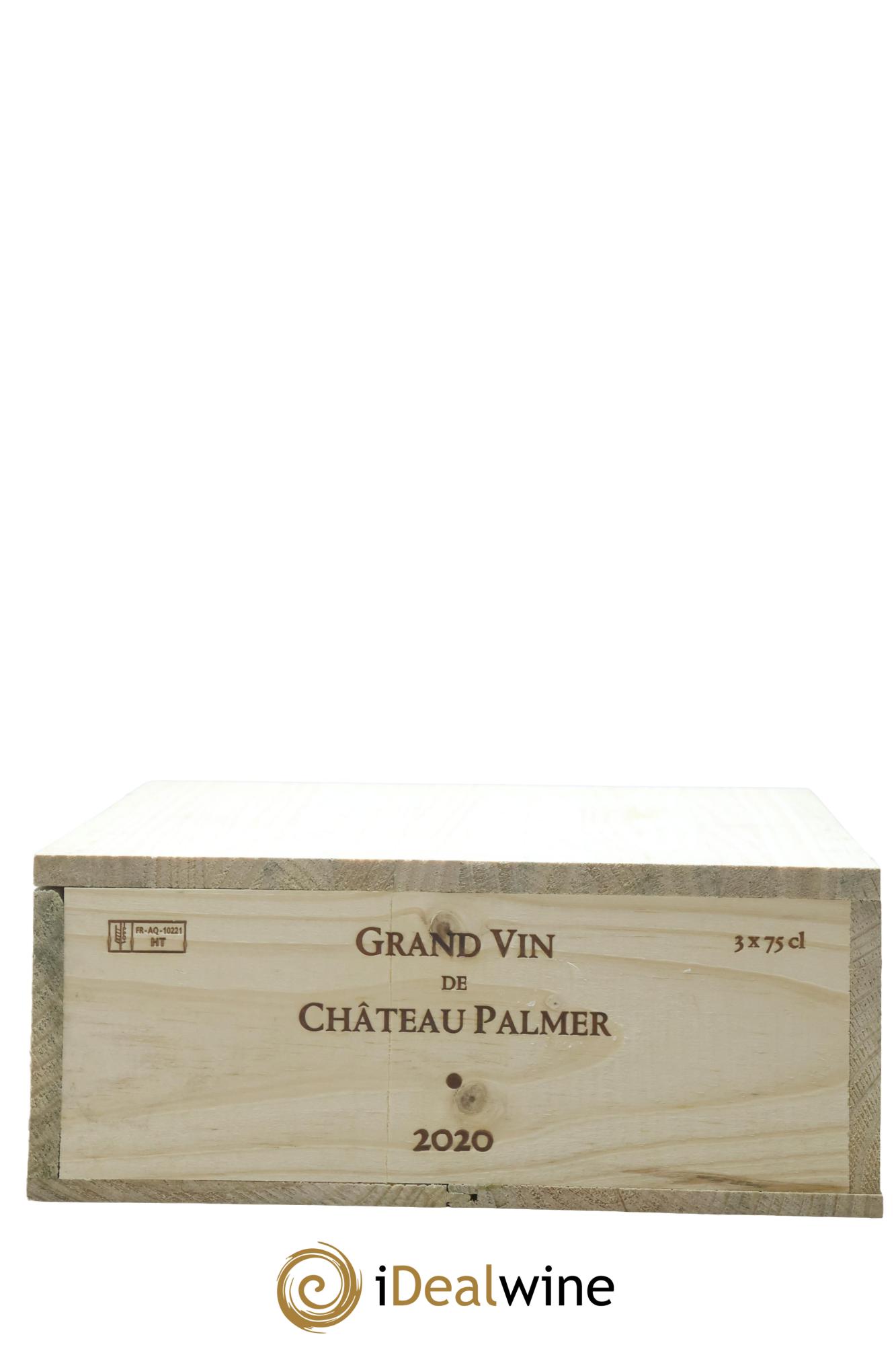 Château Palmer 3ème Grand Cru Classé 2020 - Lot de 3 bouteilles - 2