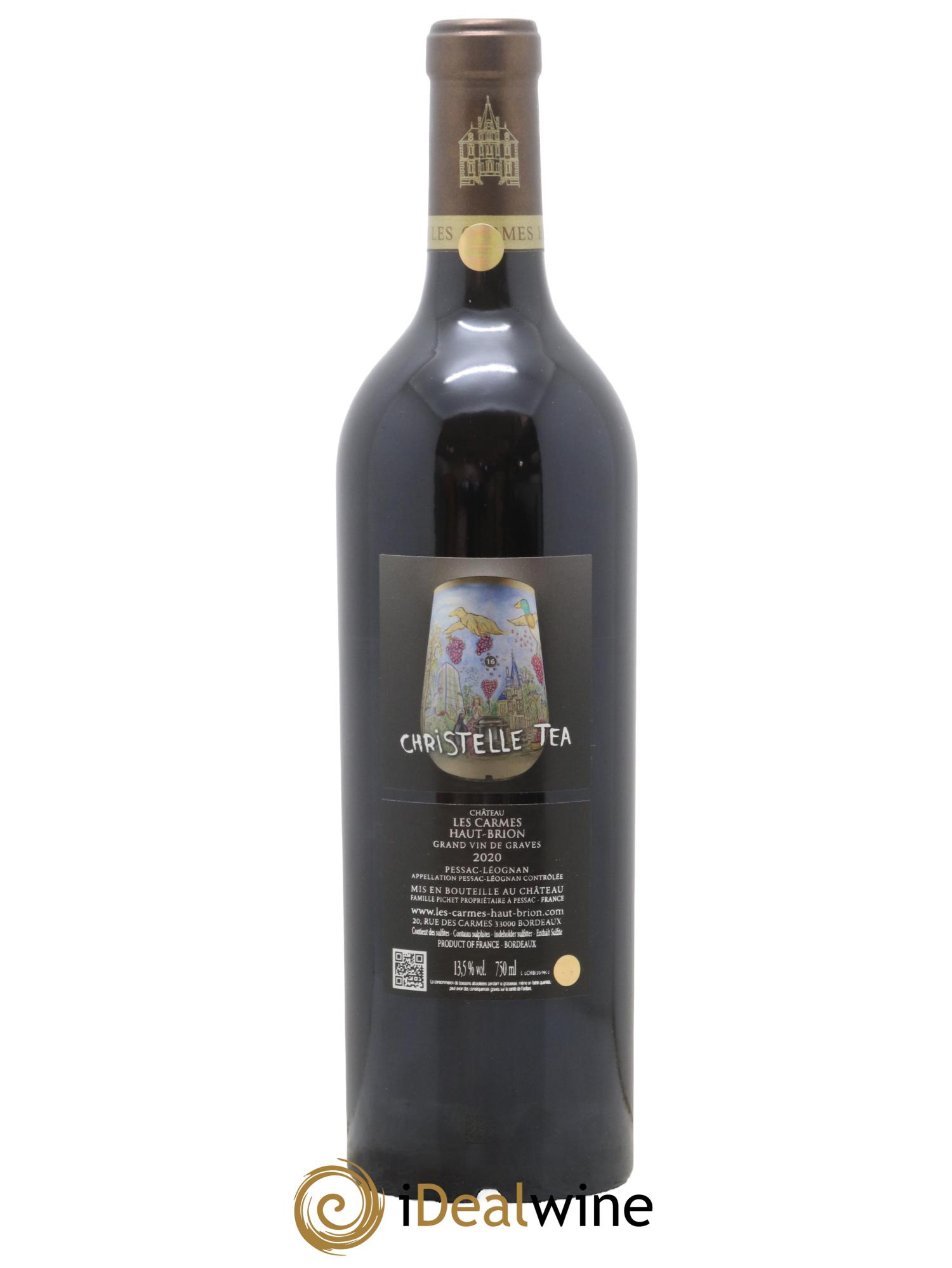 Château Les Carmes Haut-Brion 2020 - Lot de 1 bouteille - 1
