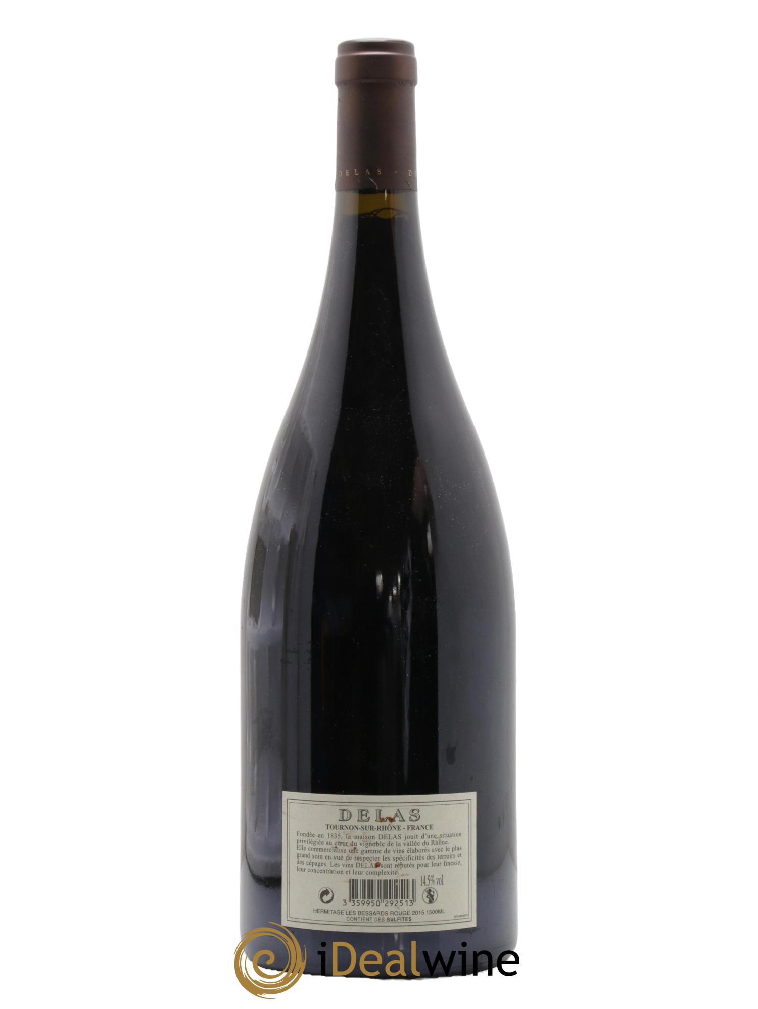 Hermitage Les Bessards Delas Frères 2015 - Lot de 1 magnum - 1