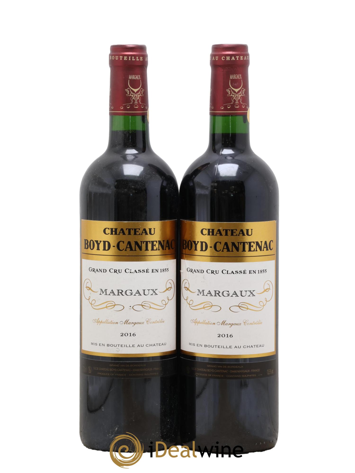 Château Boyd Cantenac 3ème Grand Cru Classé 2016 - Posten von 2 Flaschen - 0