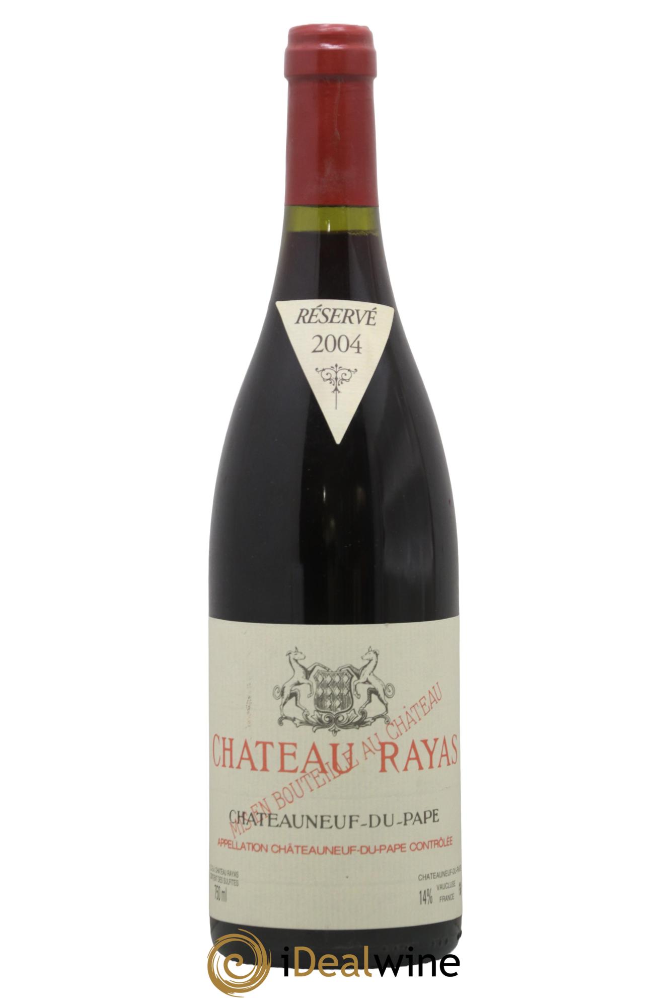 Châteauneuf-du-Pape Château Rayas Emmanuel Reynaud 2004 - Lot de 1 bouteille - 0