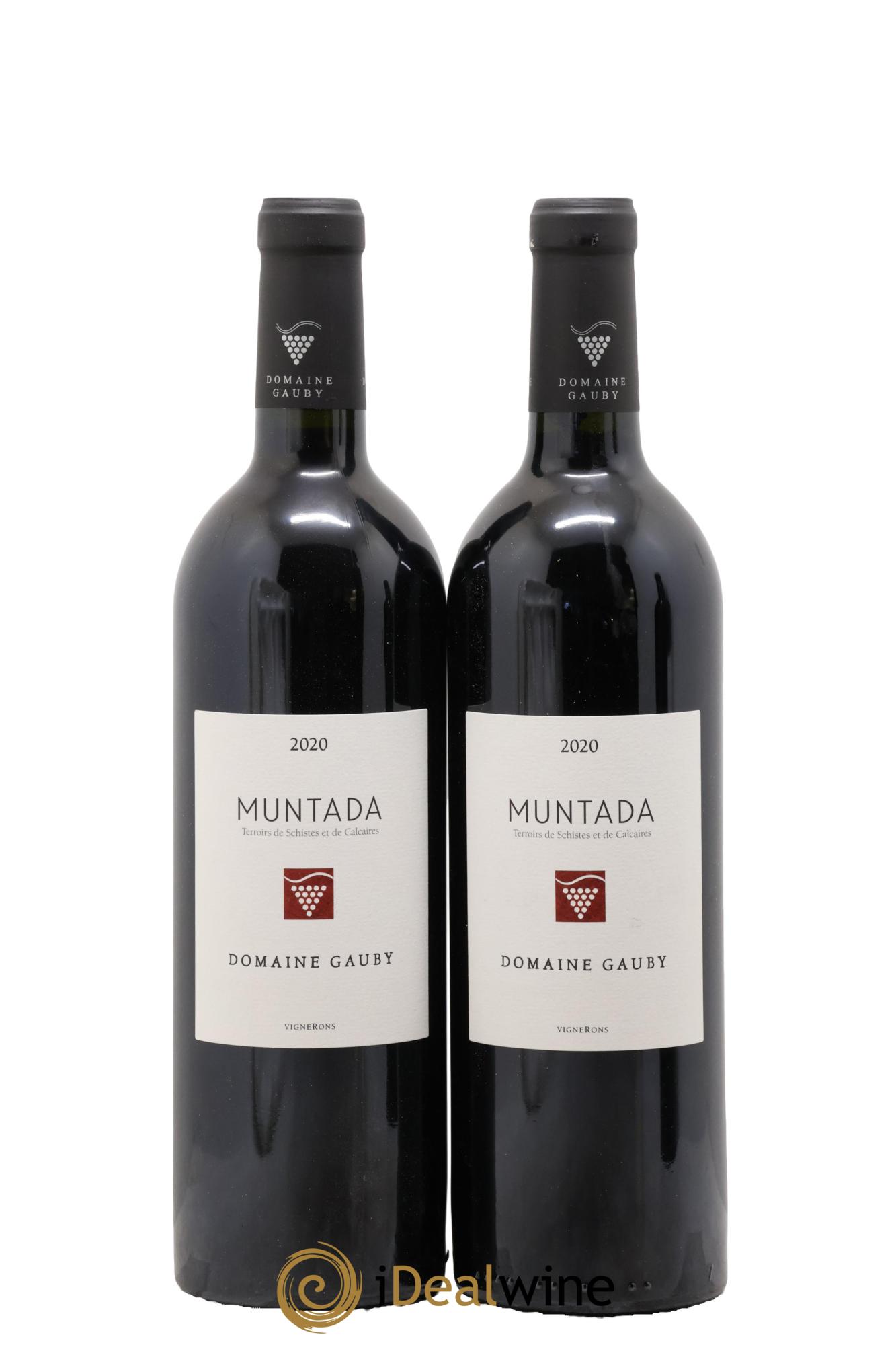 Côtes Catalanes (anciennement Côtes du Roussillon Villages) La Muntada Gauby (Domaine) 2020 - Lot of 2 bottles - 0