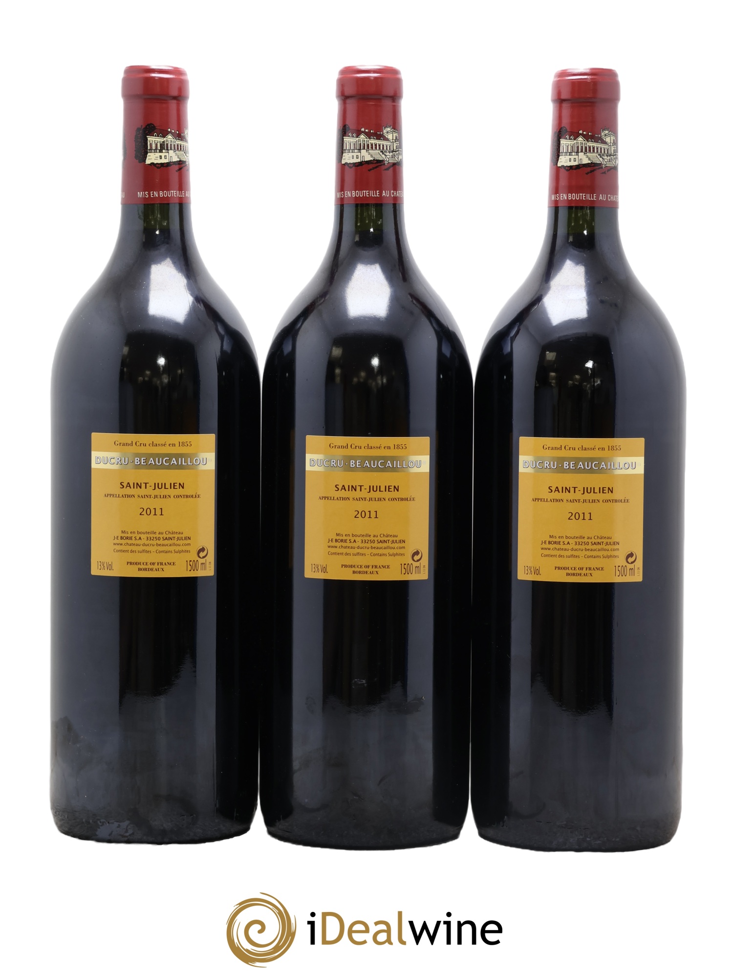 Château Ducru Beaucaillou 2ème Grand Cru Classé 2011 - Lot de 6 magnums - 4