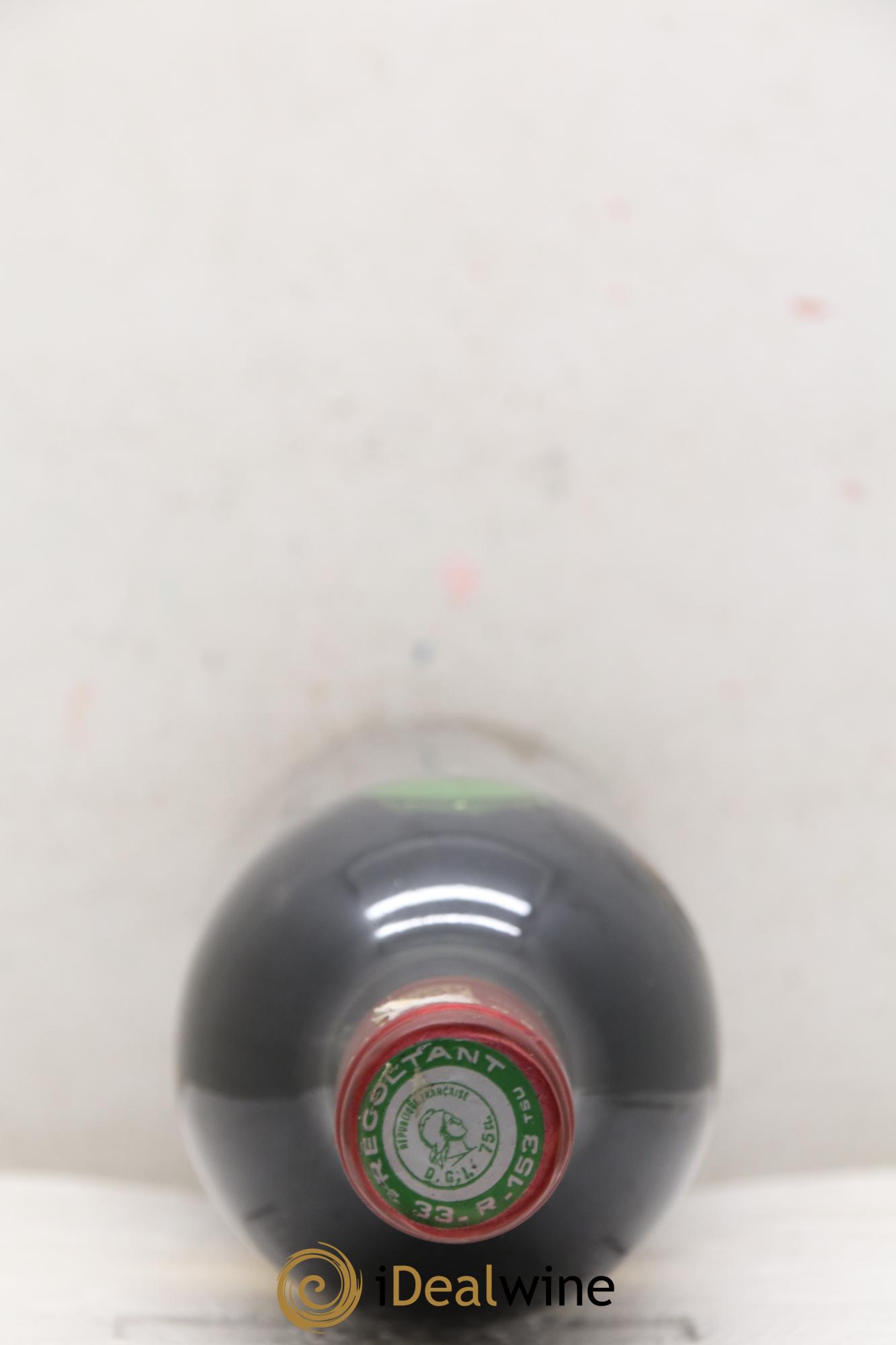 Château Palmer 3ème Grand Cru Classé 1982 - Lot de 1 bouteille - 1