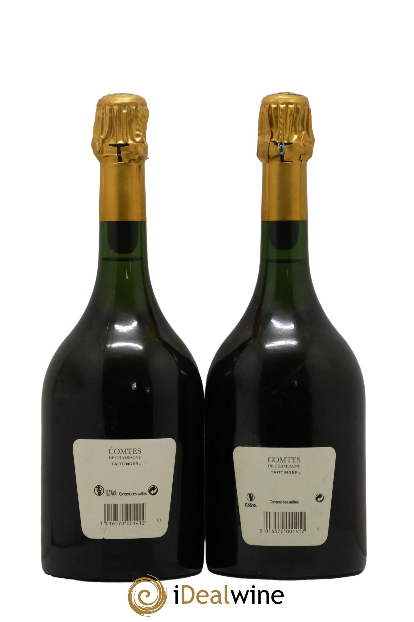 Comtes de Champagne Taittinger 2005 - Lot de 2 bouteilles - 1